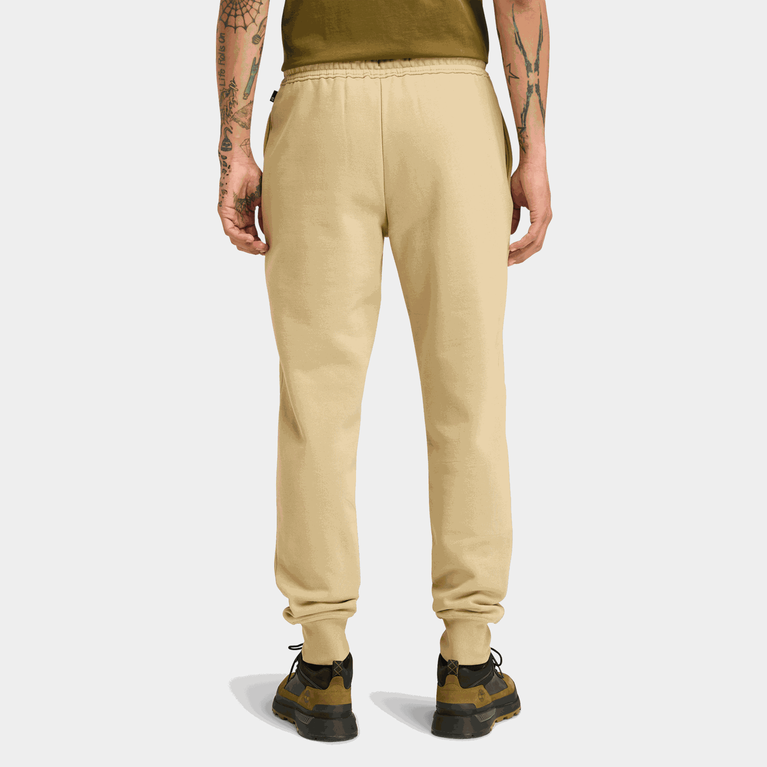 Brushed Back Sweatpant, buske, herre - full image 3