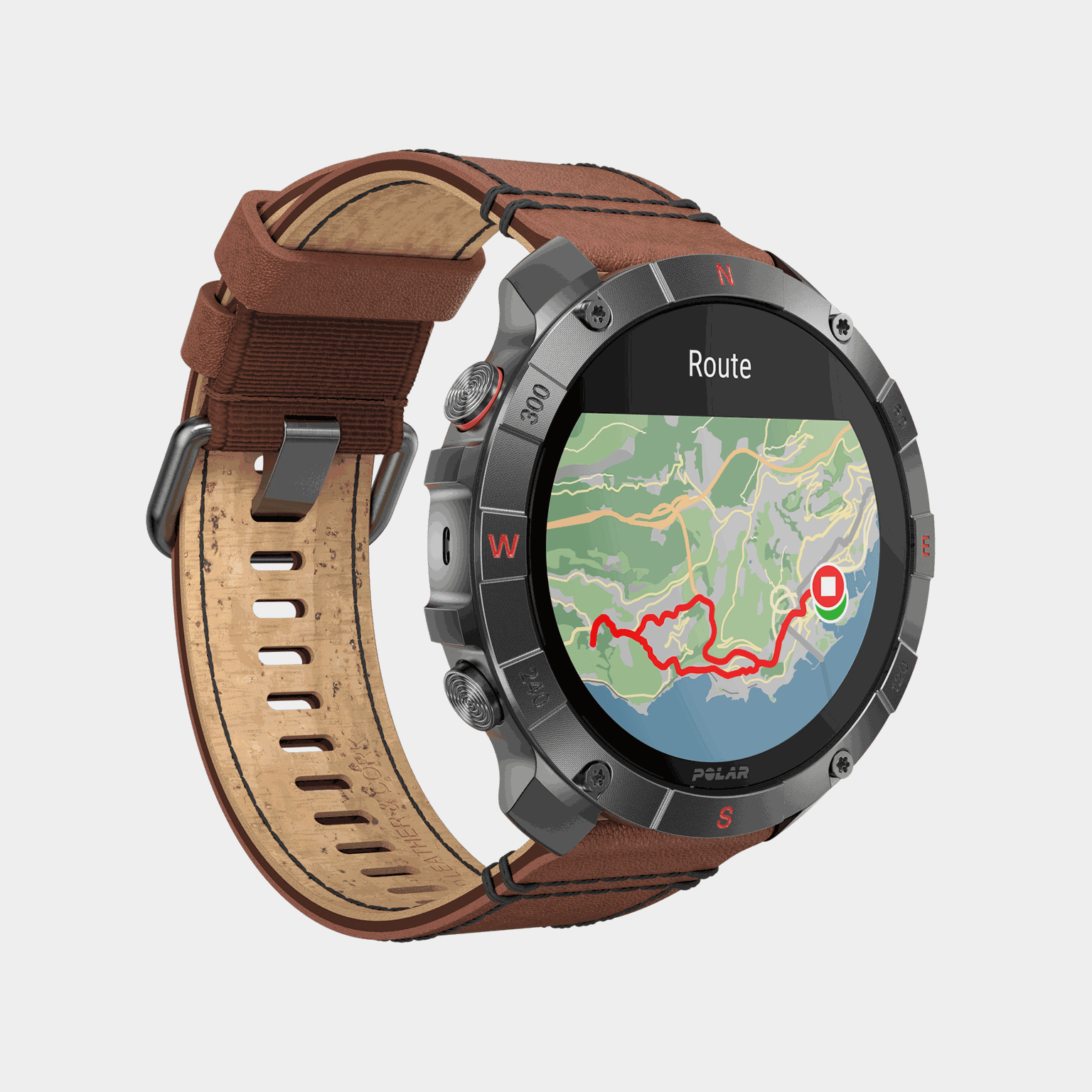 Grit X2 Pro Titanium, smartklokke, multisportklokke - full image 3