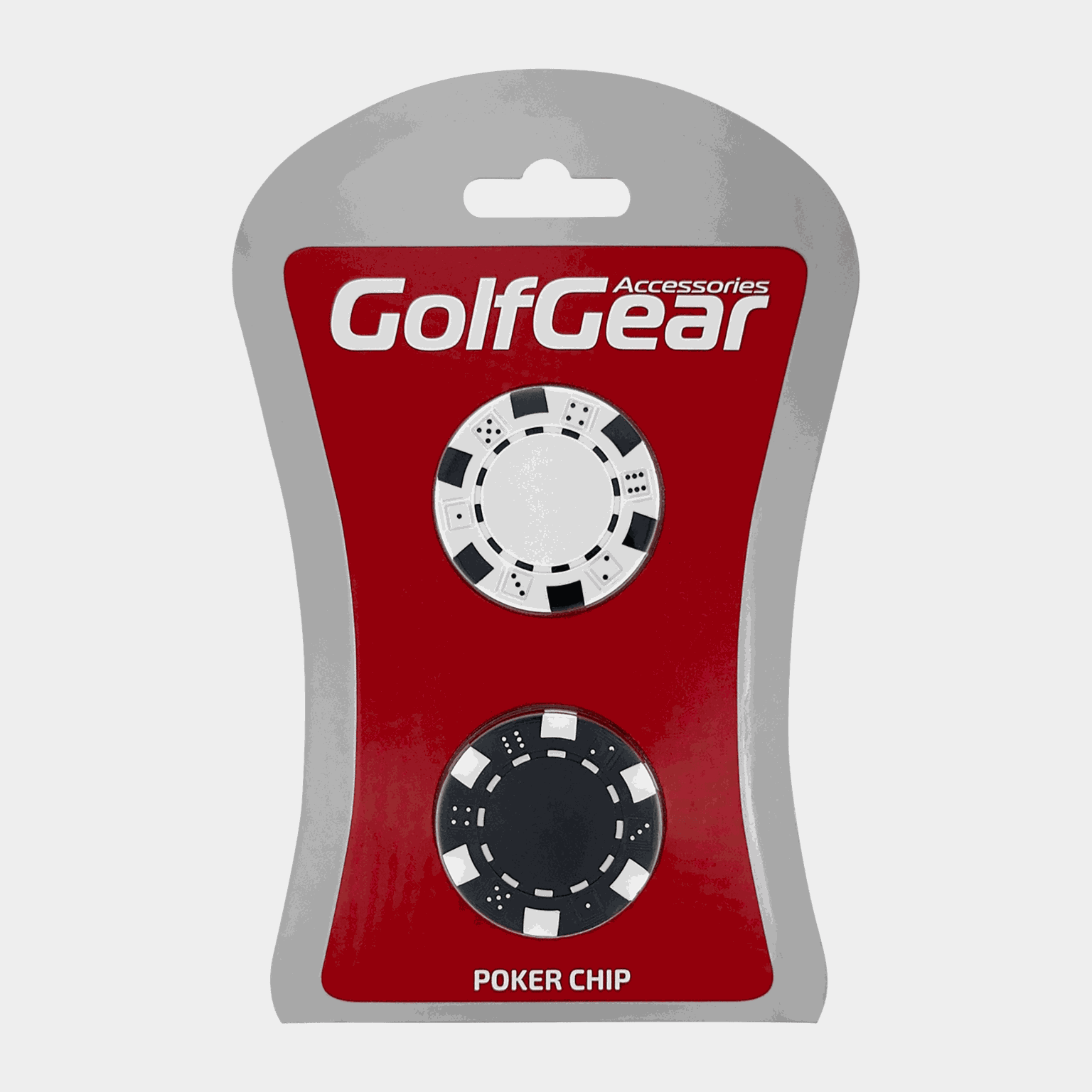 Poker Chip Marker 2-pack, ballmarkør til golf - full image 2