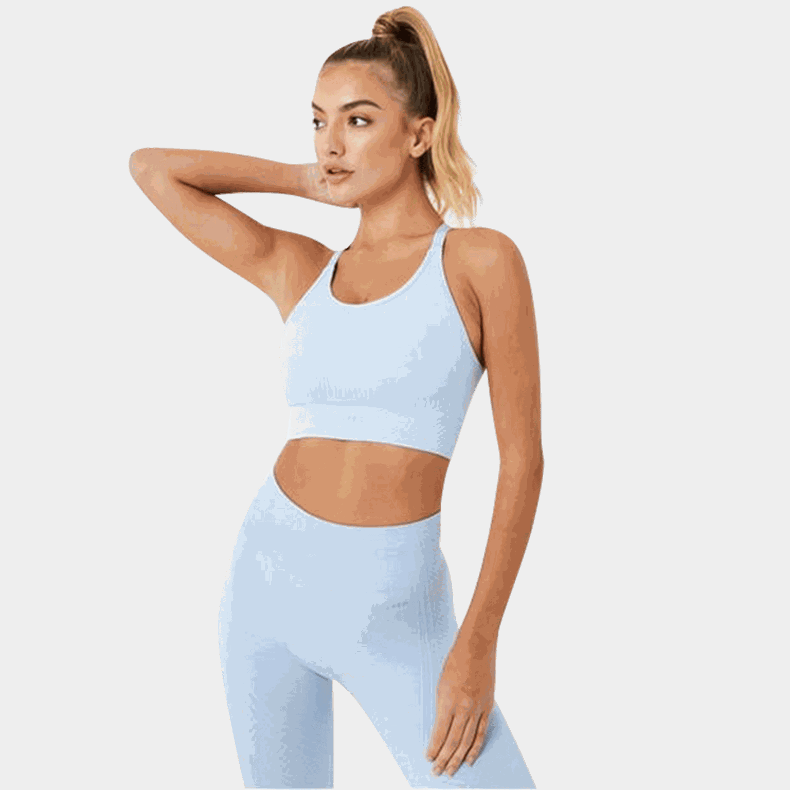Seamless Adjustable Crop, sports-BH, dame - full image 1