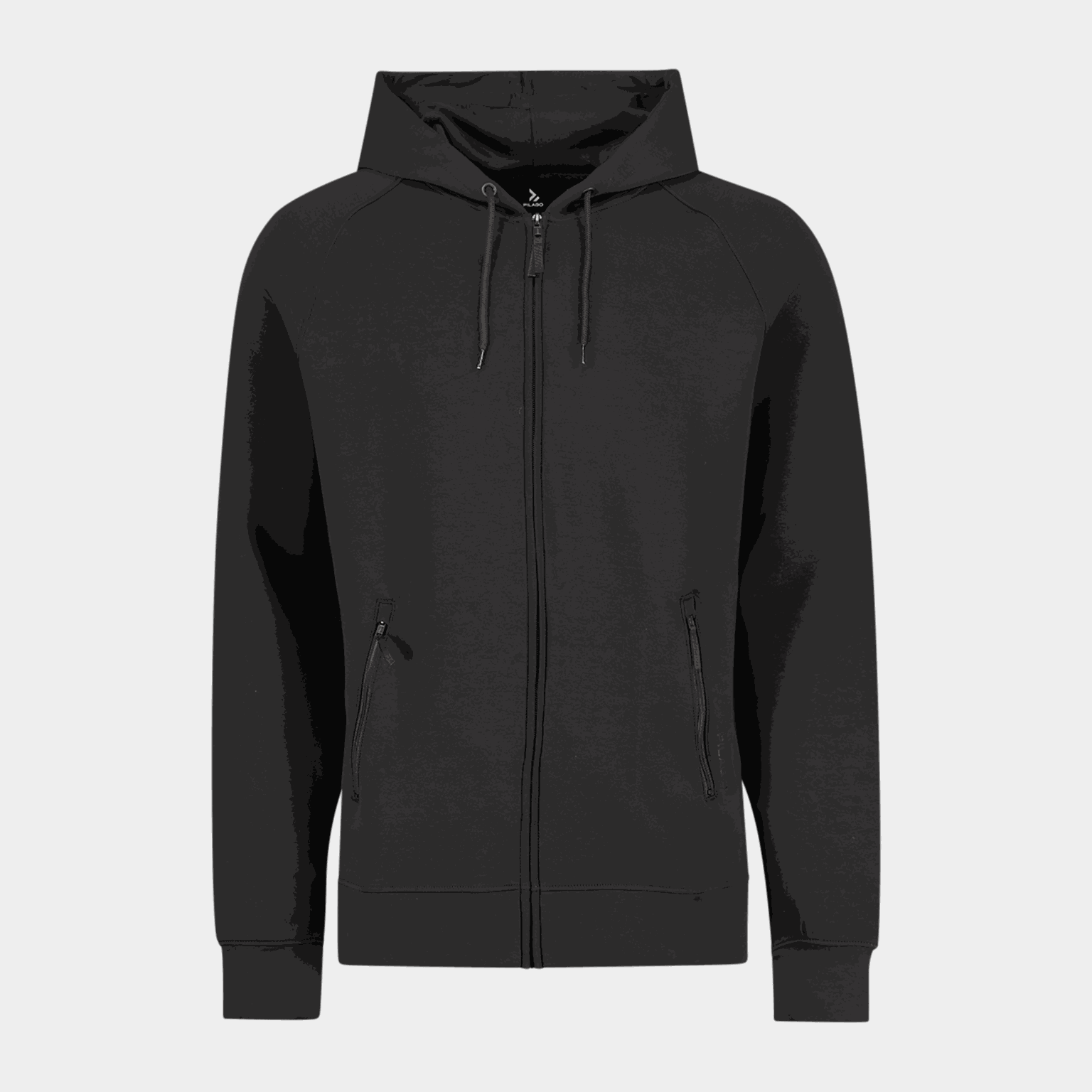 Cotton Tech Zip Hood, hettejakke, herre - full image 1