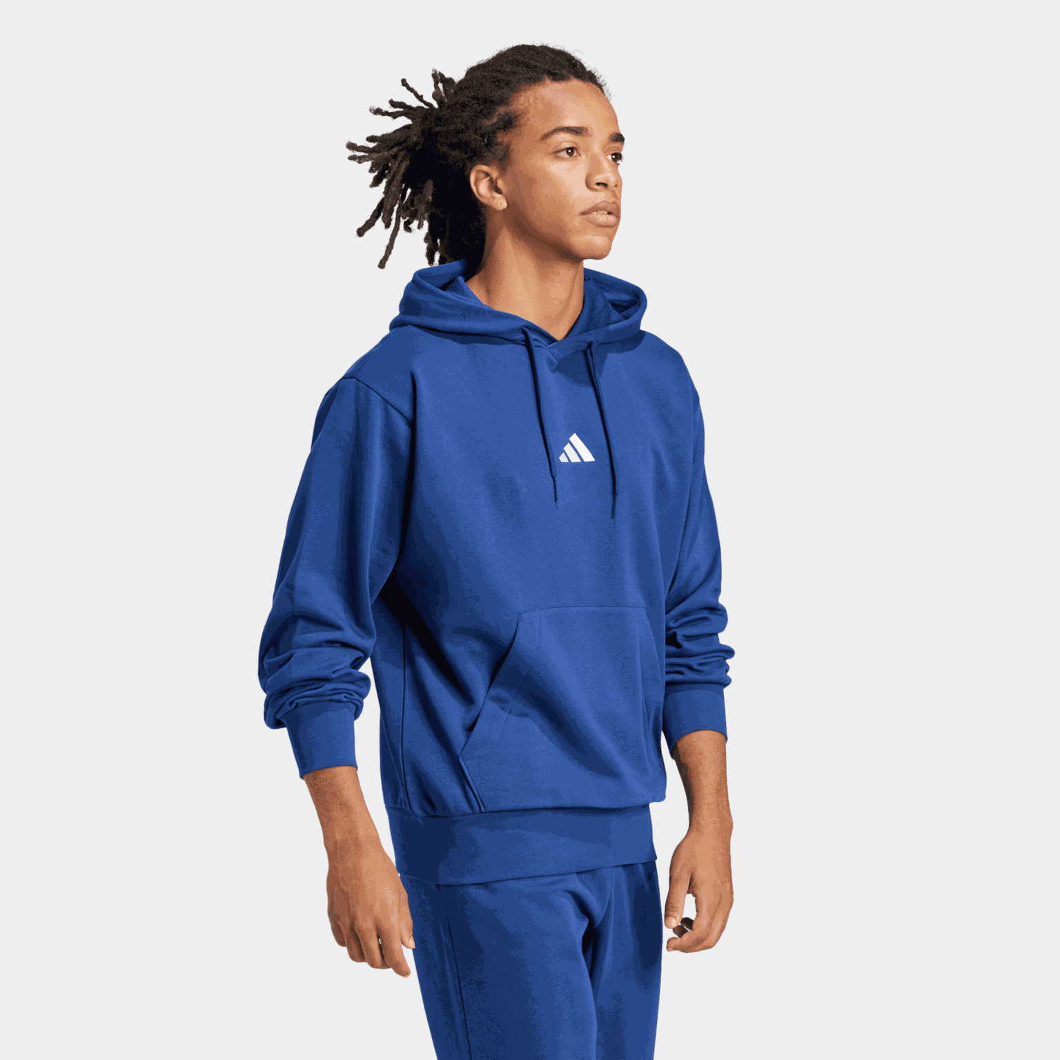 Essentials Feelcozy Fleece Hoodie, hettegenser, herre - full image 2