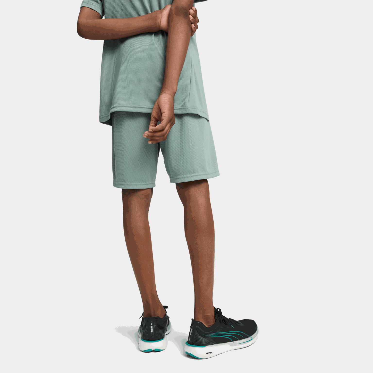 Active Sports Graphic Poly Shorts, shorts - full image 2