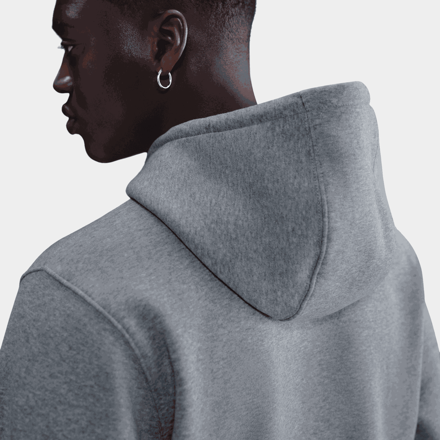 Club Pull-Over Fleece Hoodie, hettegenser, herre - full image 4