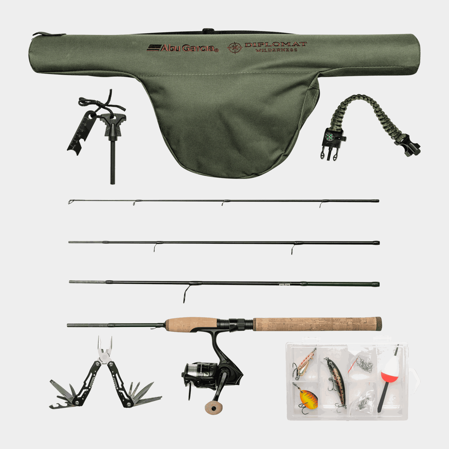 Wilderness Survival 4-pcs, haspelsett - full image 3