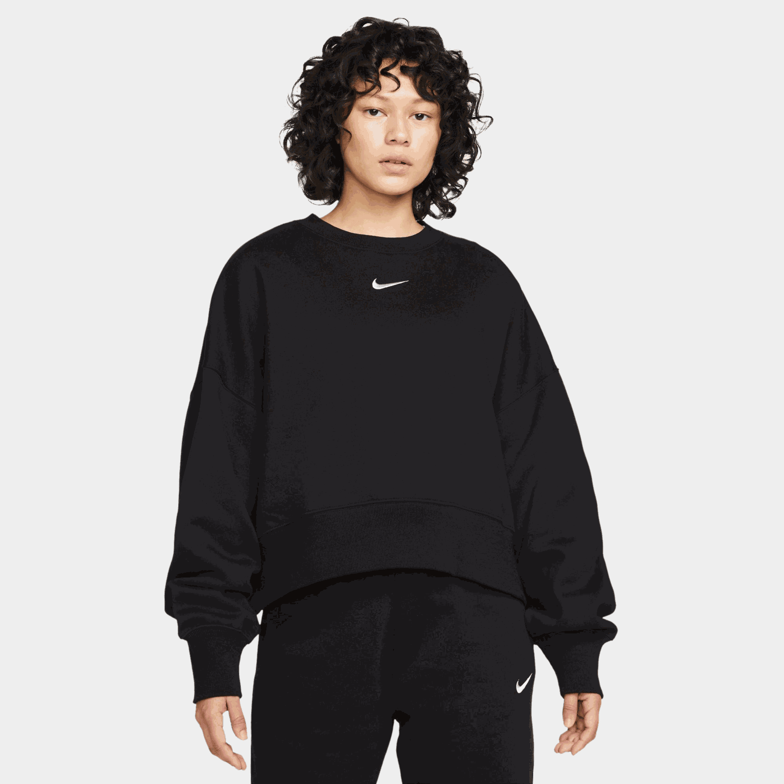 Phoenix Fleece Over-Sized Crew, genser, dame - full image 2