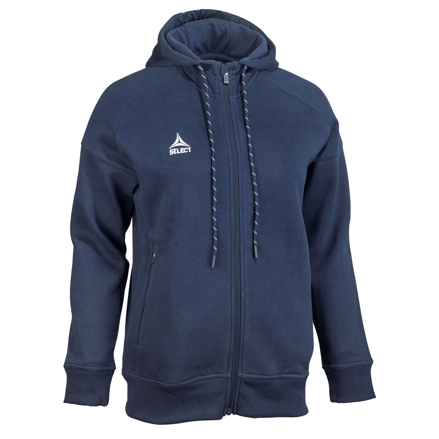 Zip hoodie Oxford v25, hettejakke - Fotballgenser - Svart | XXL