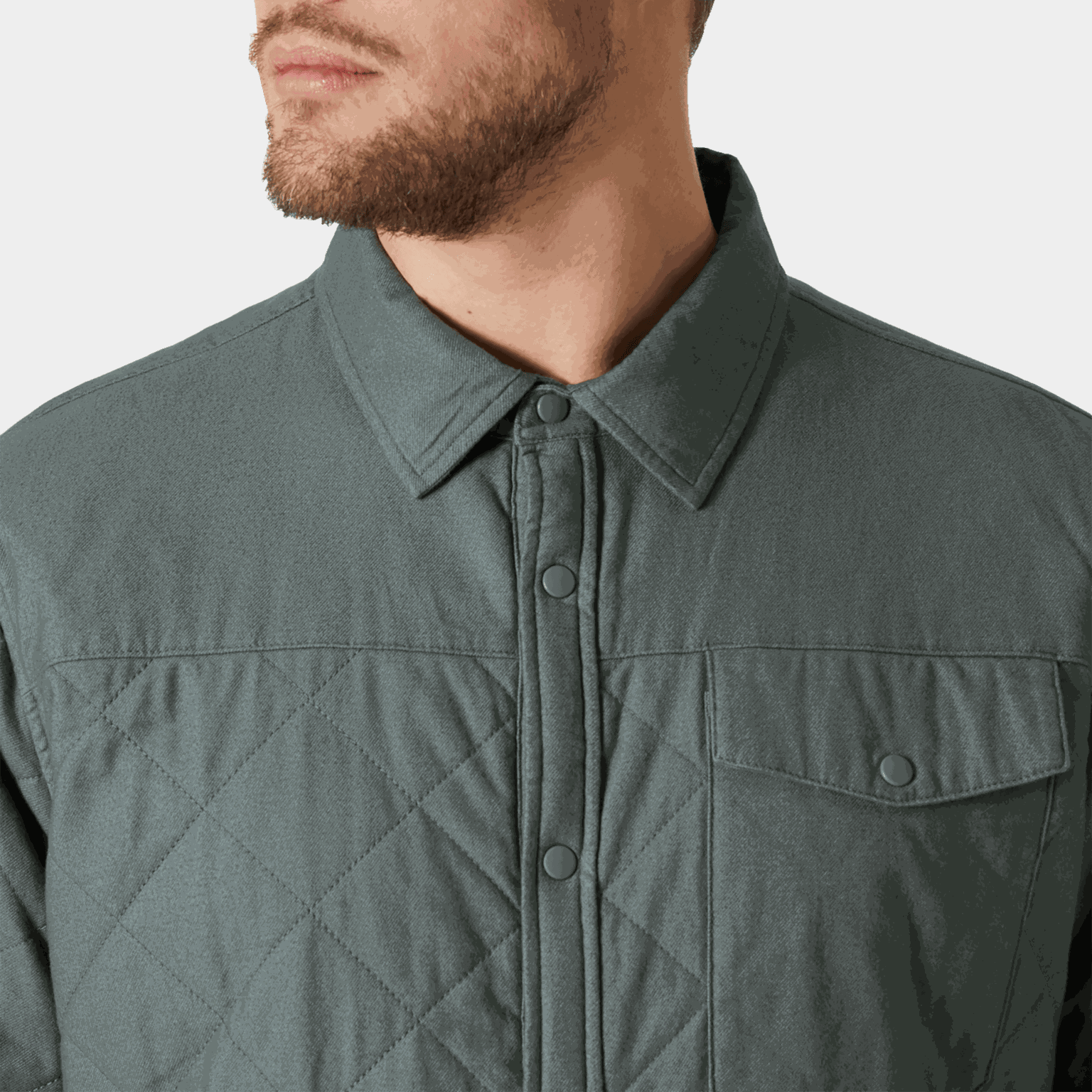 Isfjord Insulated Shacket, jakke, herre - full image 3