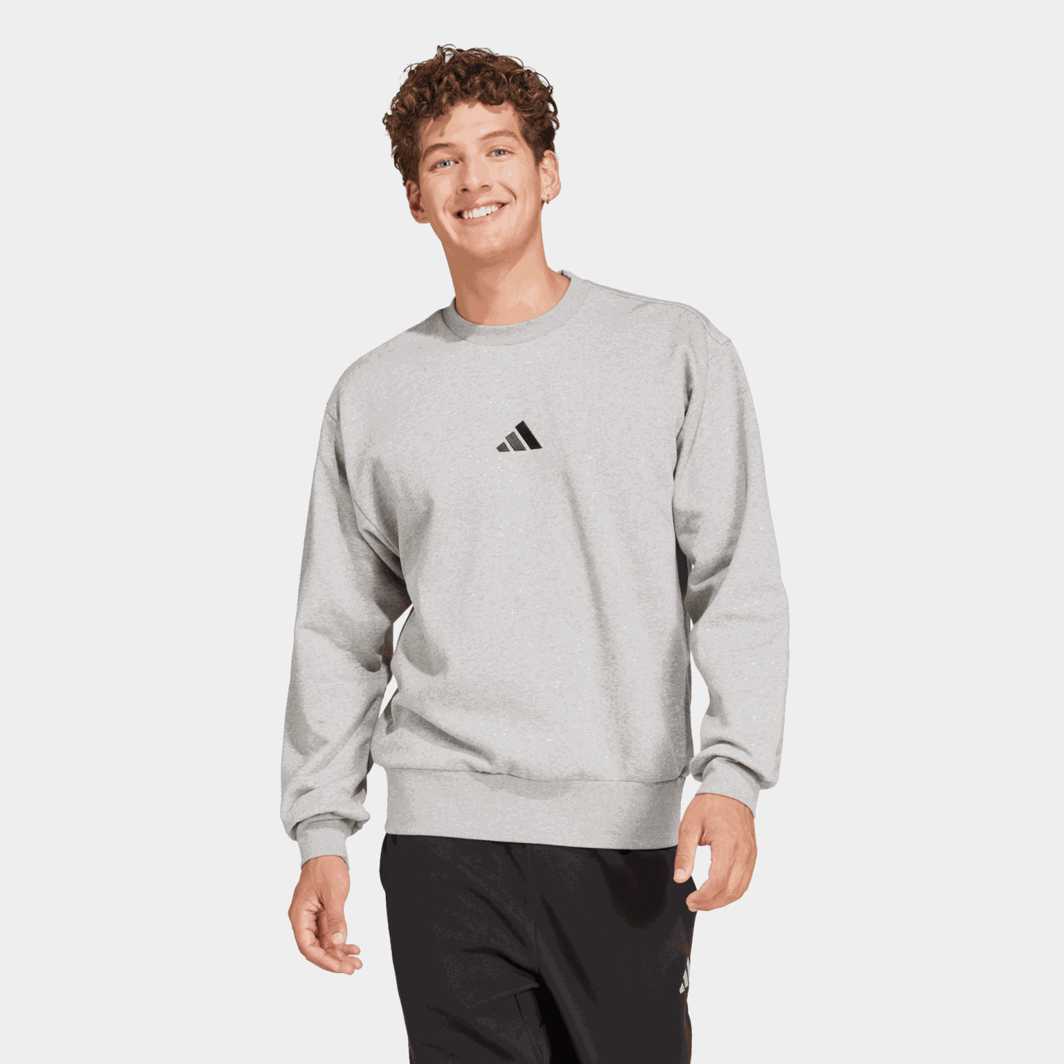 Essentials Feelcozy Fleece Sweatshirt, genser, herre - full image 1