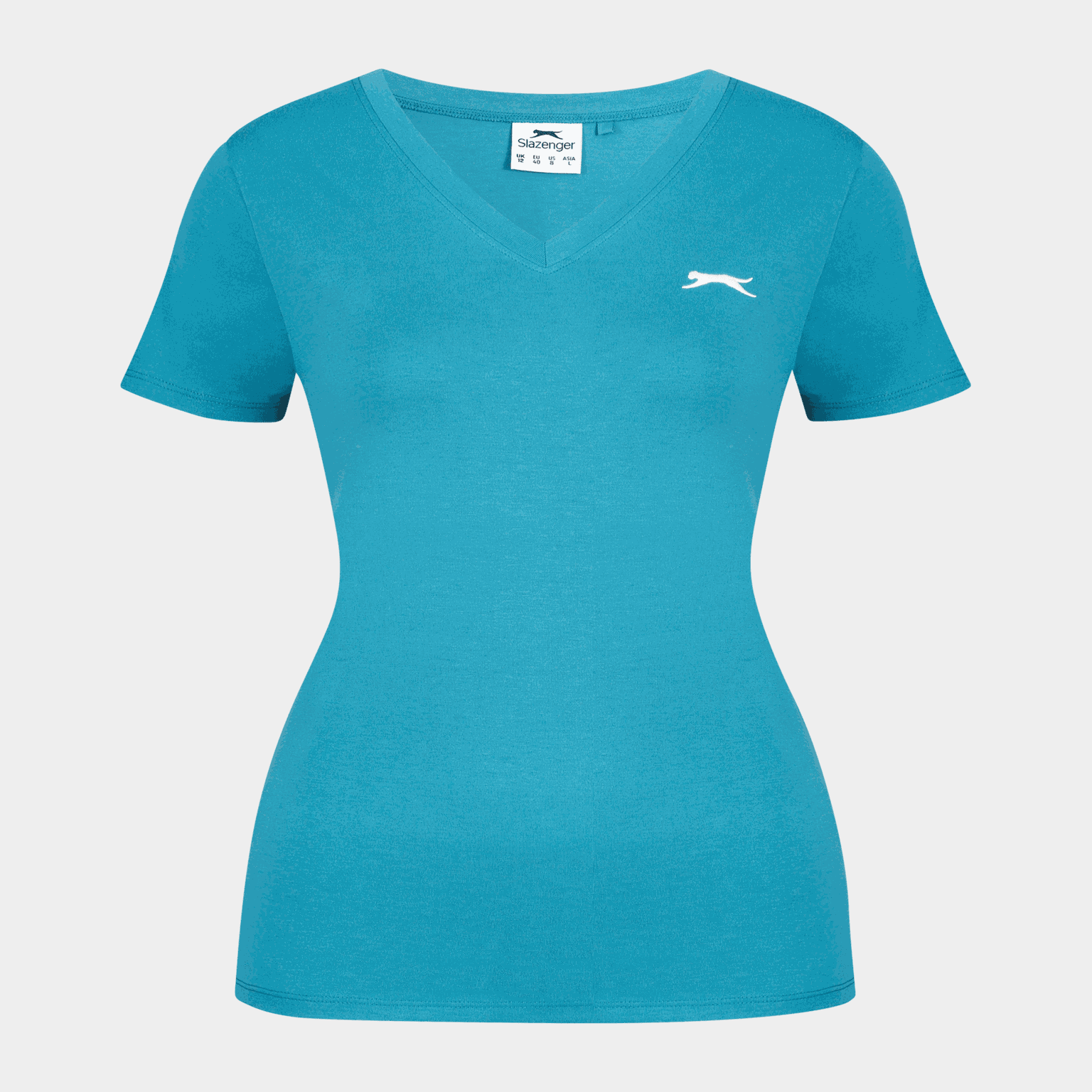 V Neck Tee, V-hals t-skjorte, dame - full image 3