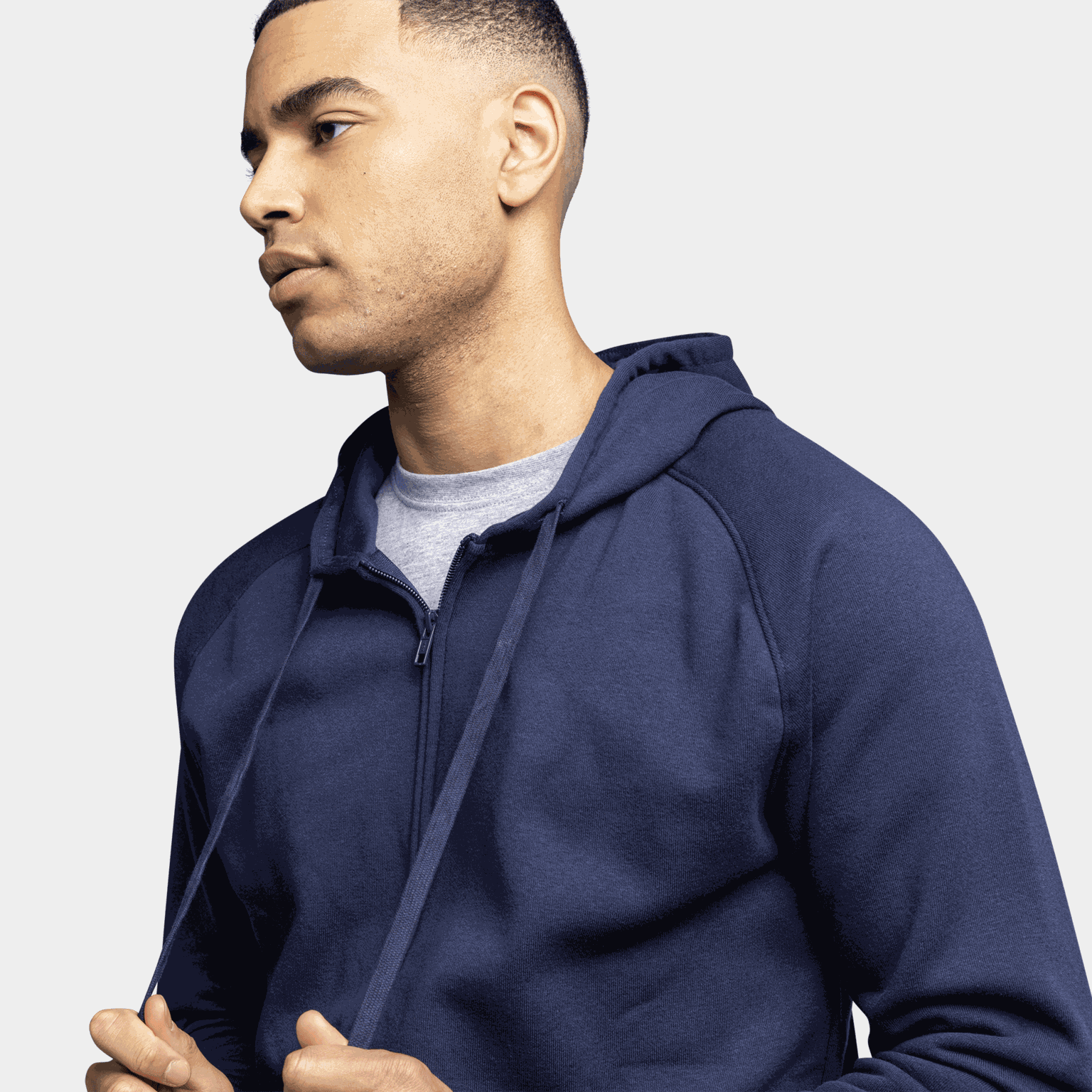 Essential Zip Hood, hettejakke, herre - full image 4