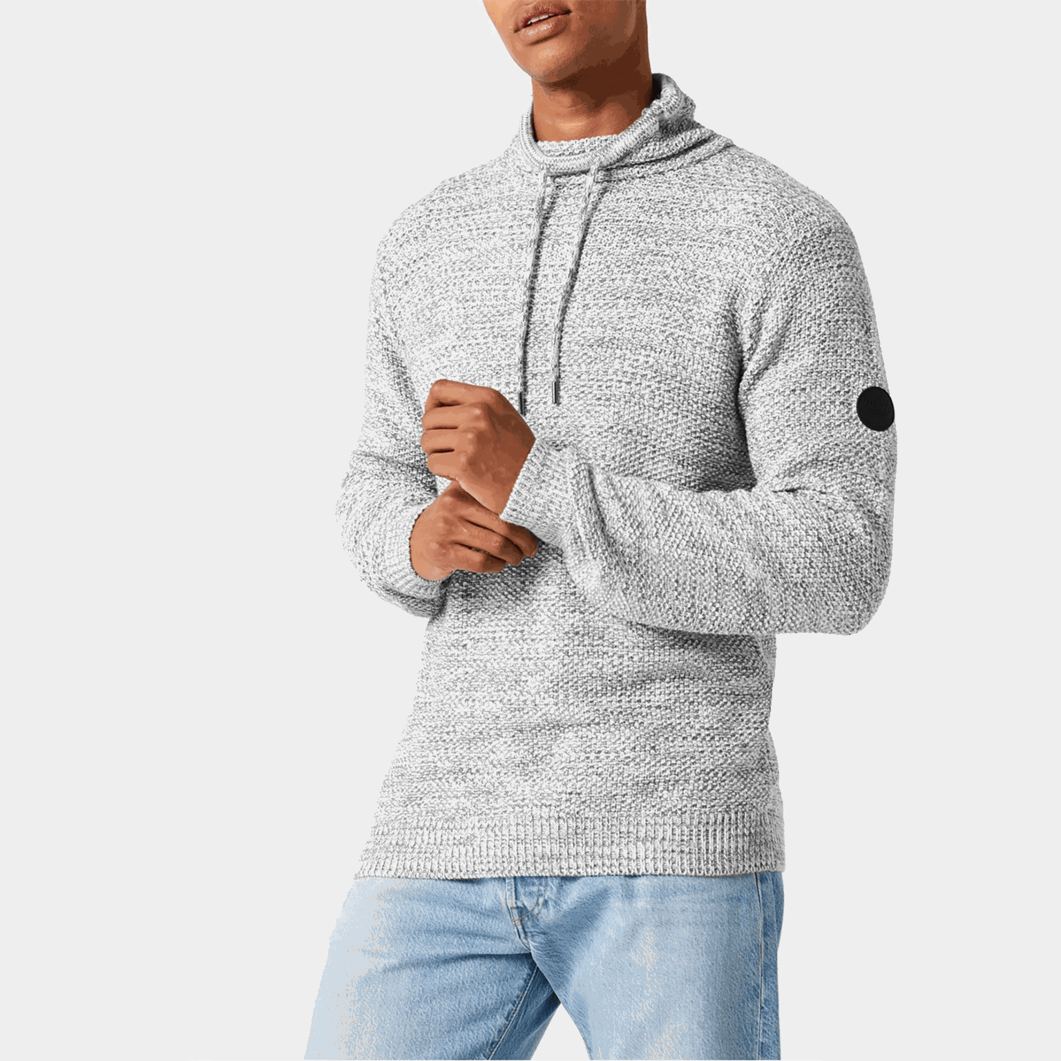 Cowl Neck Jumper, genser, herre - full image 1