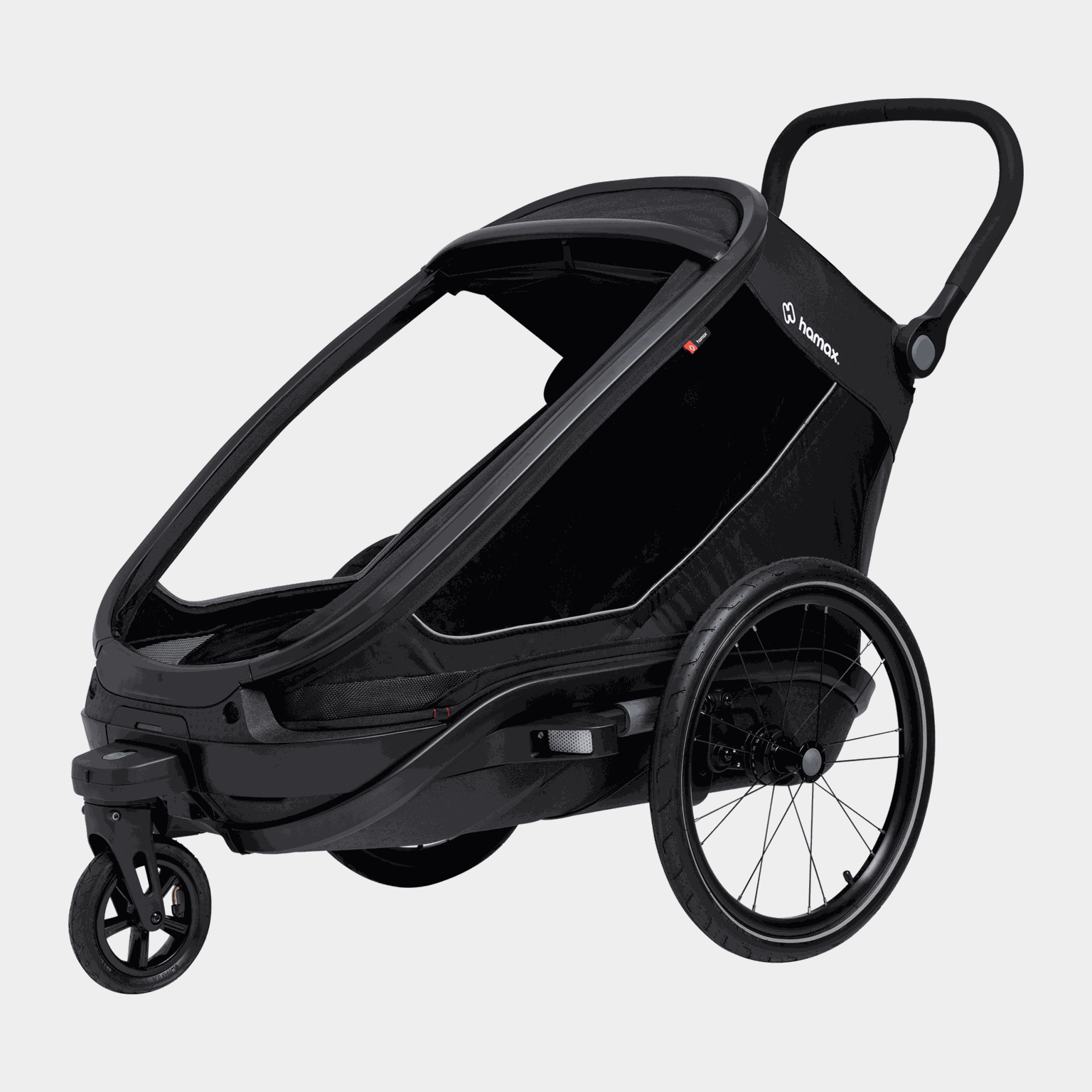 Outback Next Double Kidstrailer, sykkelvogn - full image 3