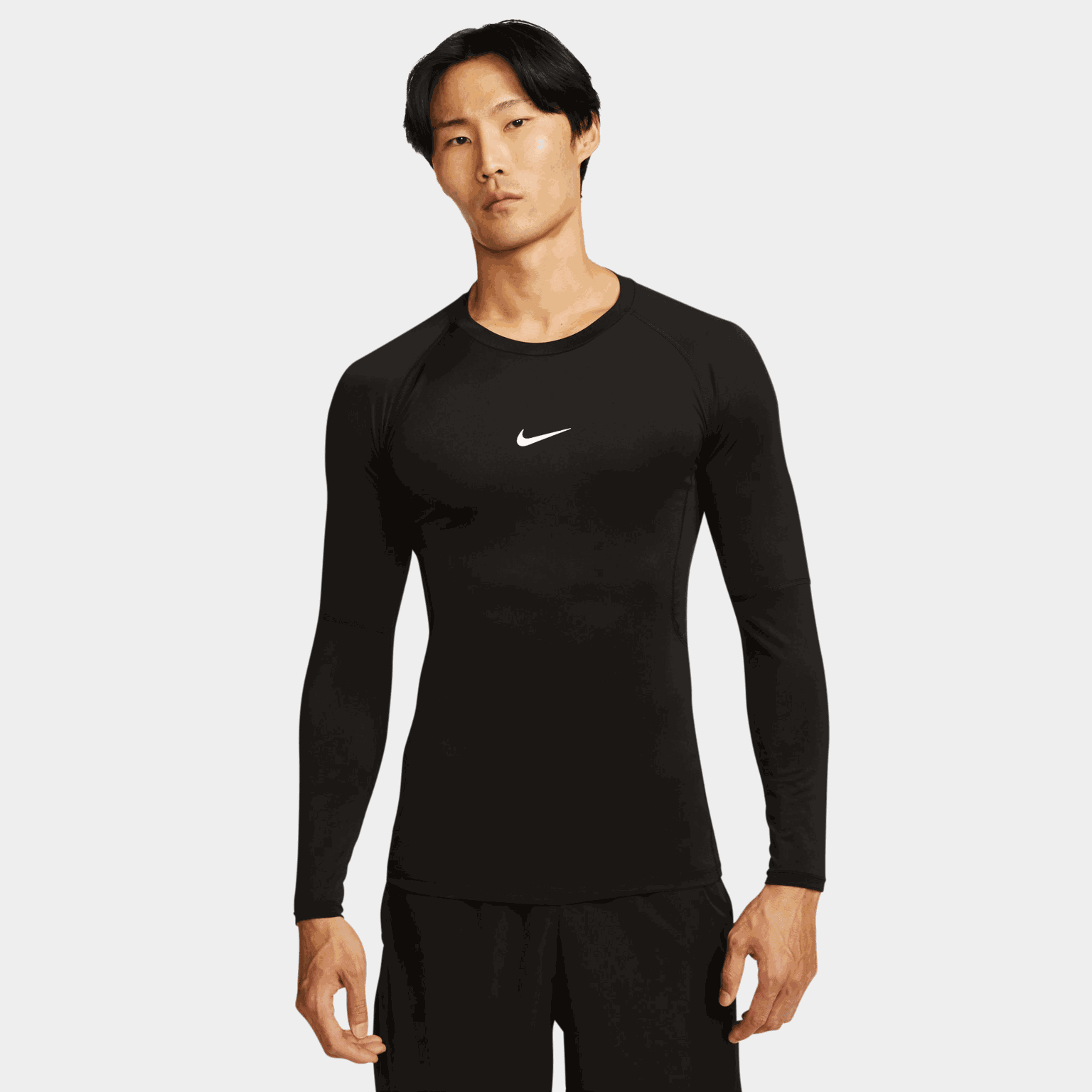 Pro Dri-FIT Tight Top Long Sleeve, treningsgenser, herre - full image 1