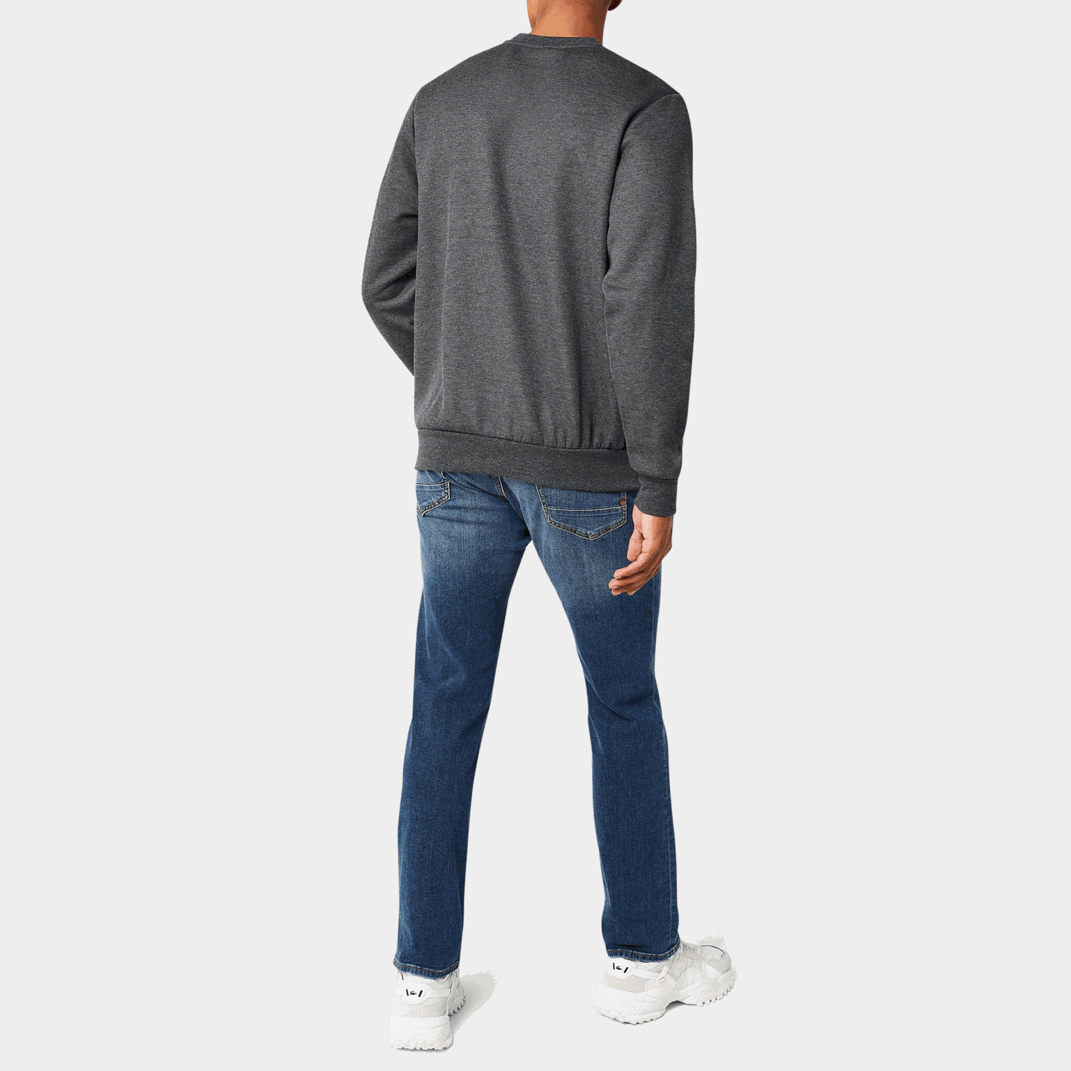 Fleece Crew Sweater, fleecegenser, herre - full image 2