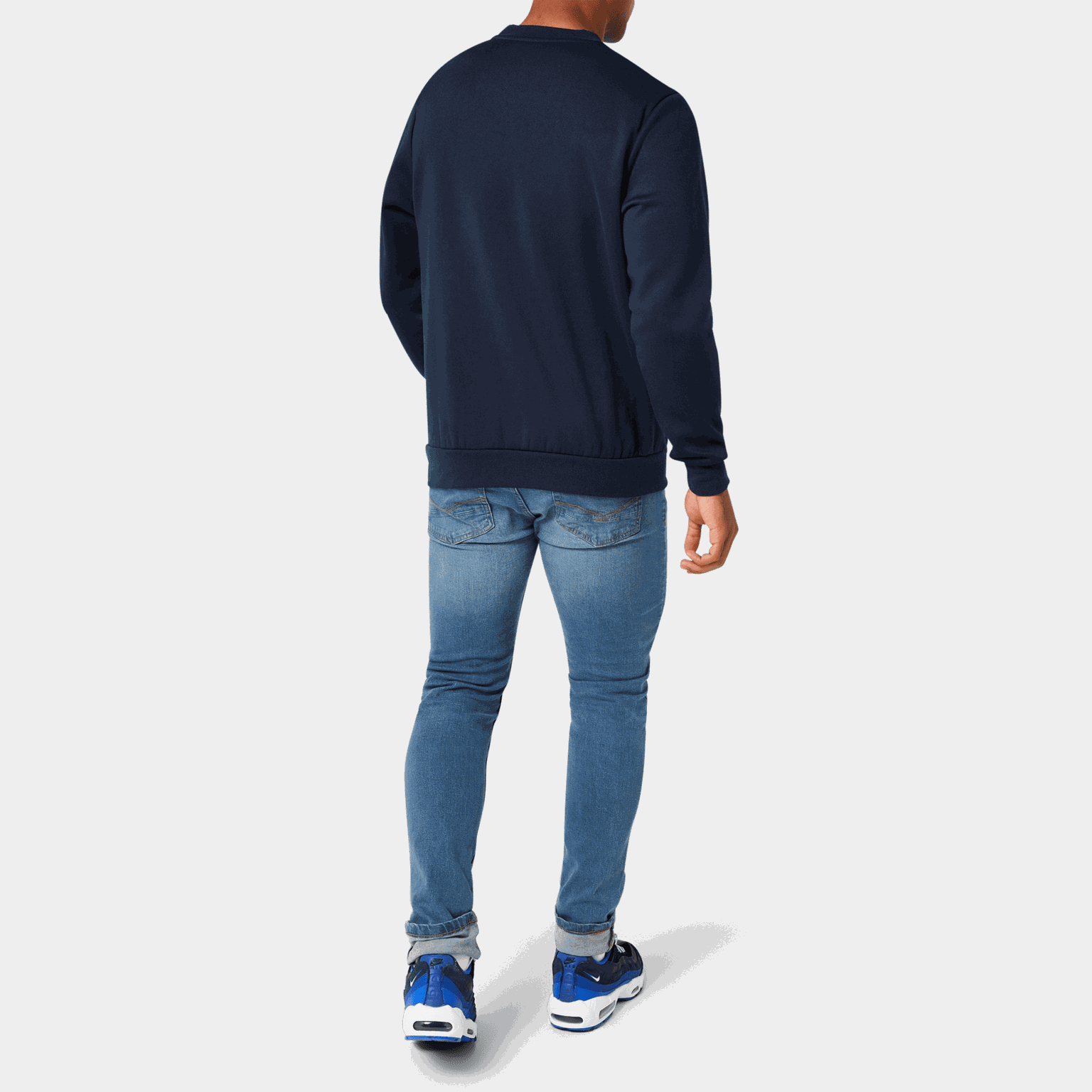 Fleece Crew Sweater, fleecegenser, herre - full image 2