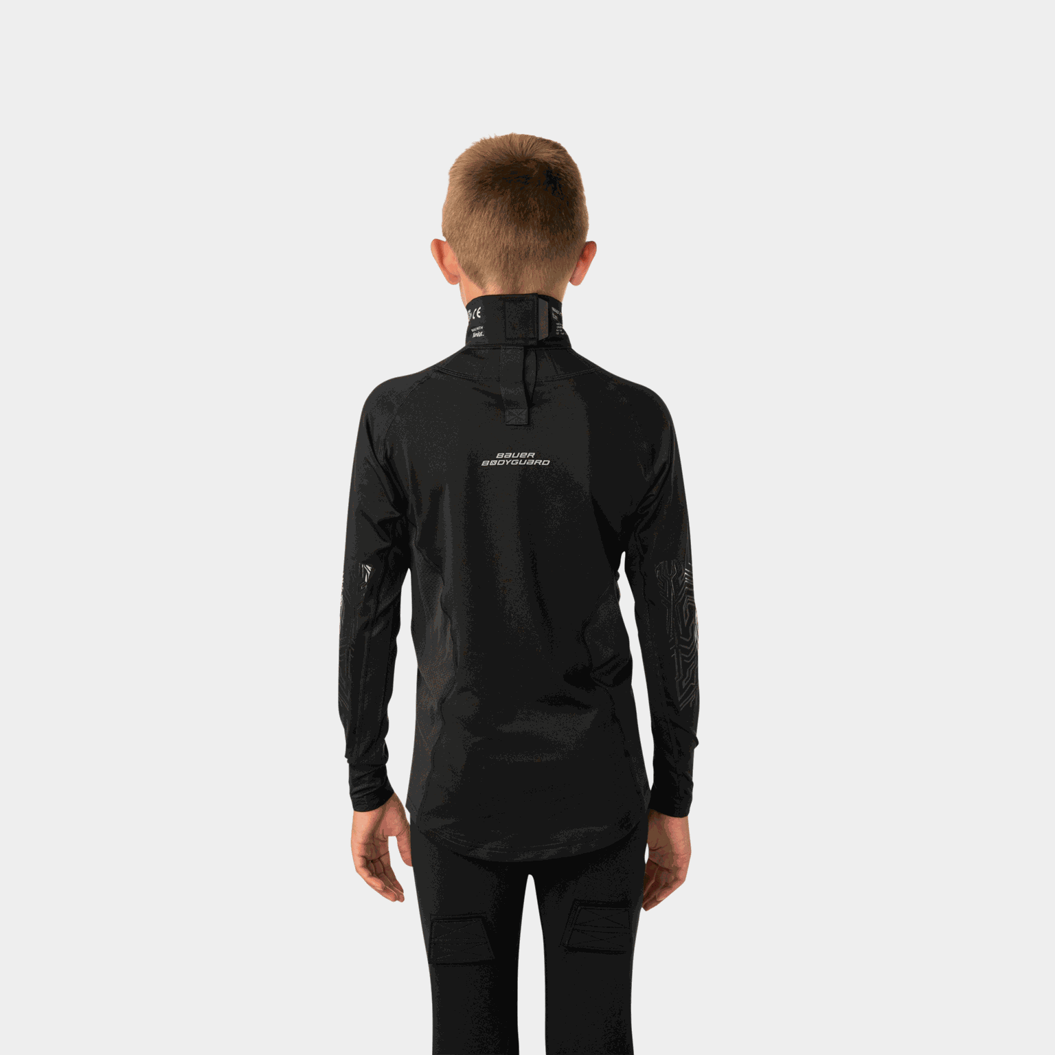 S25 Bauerbodyguard Neckprotectshirt Yth 26/27, beskyttelsesdrakt, barn - full image 3