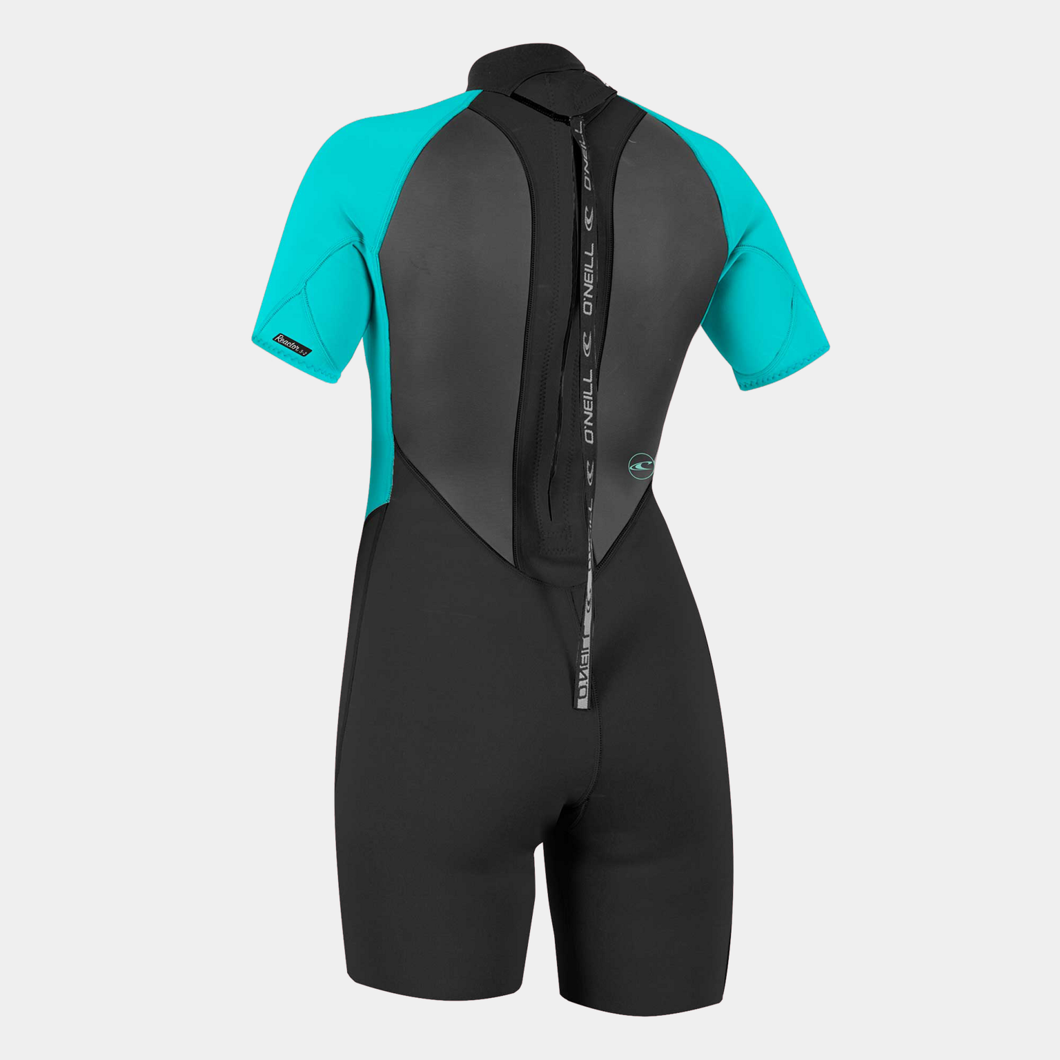 Reactor 2mm Back Zip Short Sleeve Spring, våtdrakt, dame - full image 2
