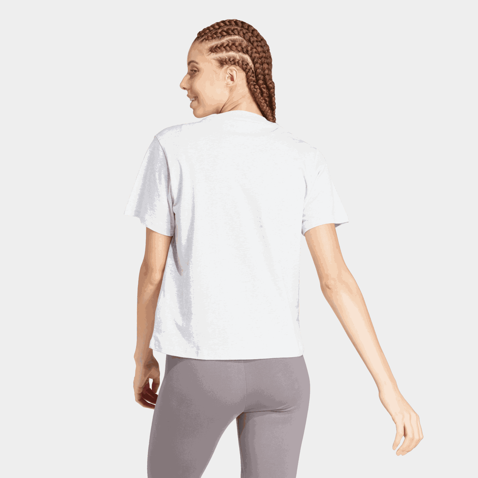 Essentials Small Logo Cotton T-Shirt, t-skjorte, dame - full image 3