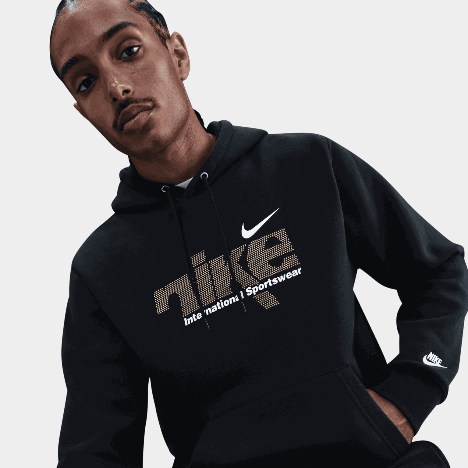 Club Fleece Pullover Hoodie, hettegenser, herre - full image 3