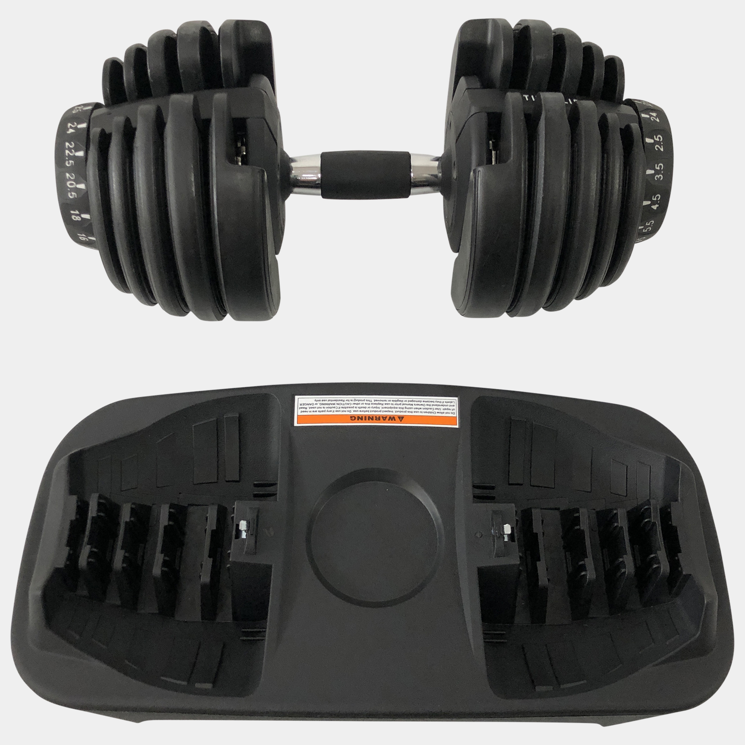 Adjustable Dumbbell 2, 5-24 kg, justerbar dumbbell - full image 2