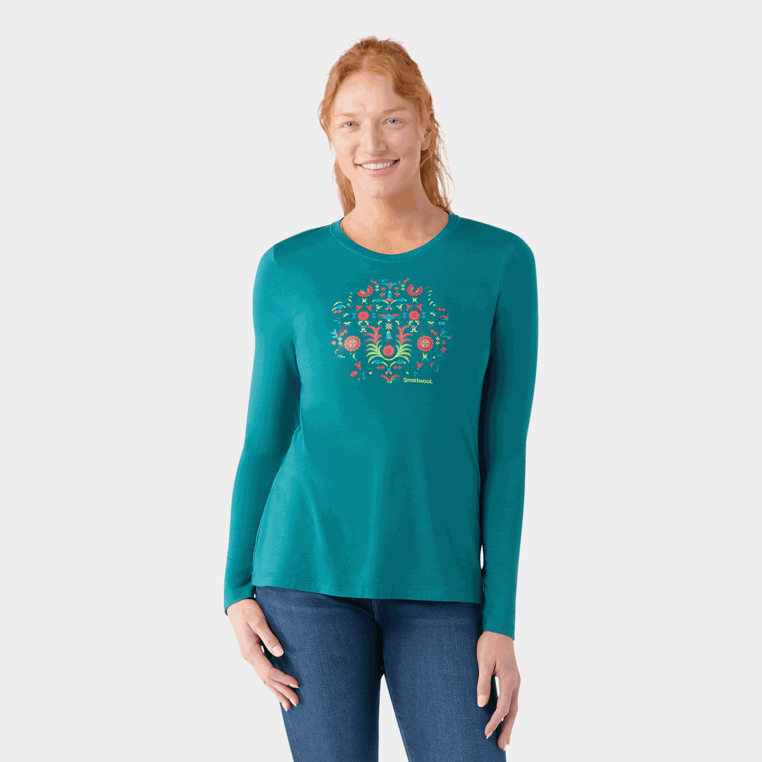 Floral Tundra Graphic Long Sleev Everyday - full image 1