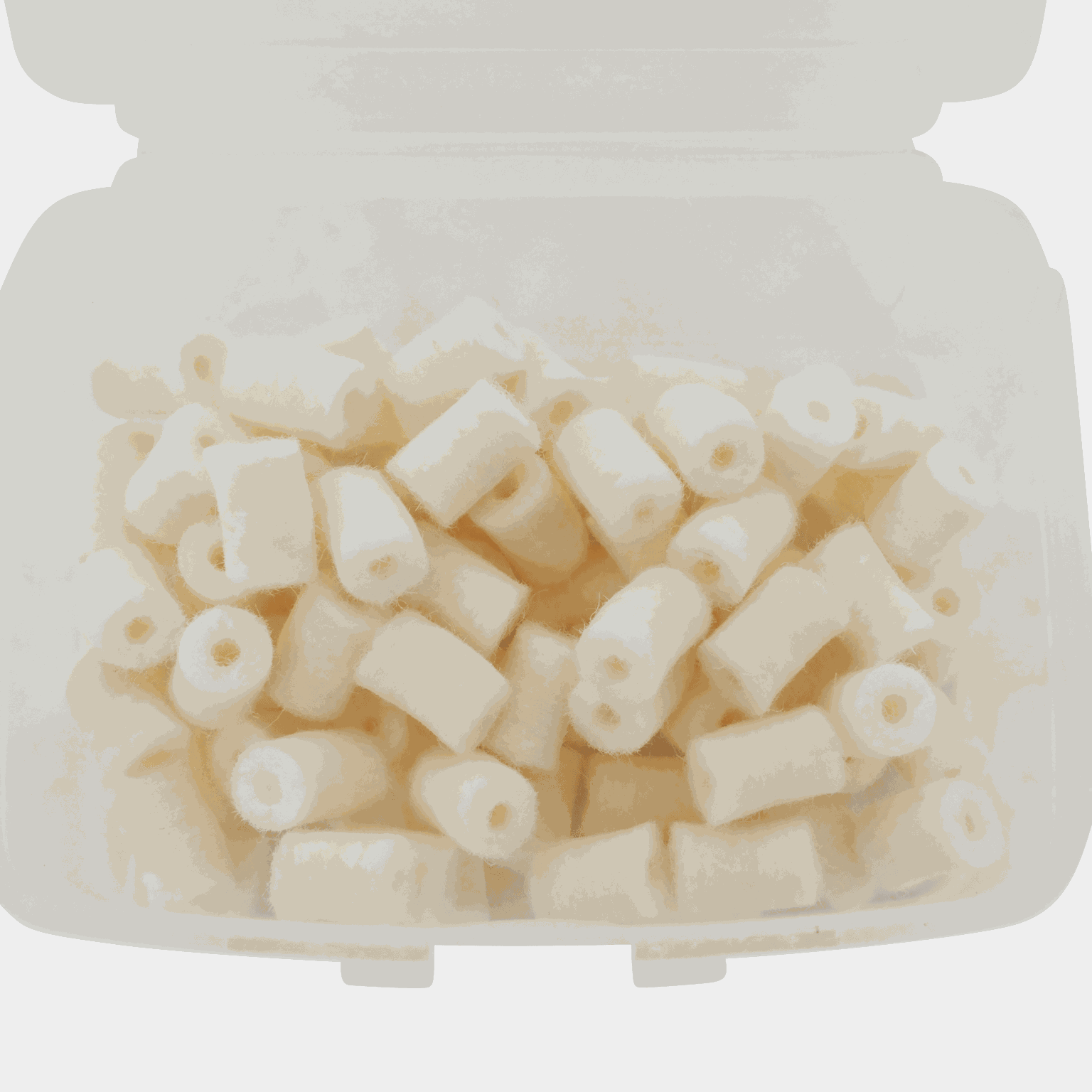 Woolen Felt Pellets, 6,5mm, pussepropper - full image 1