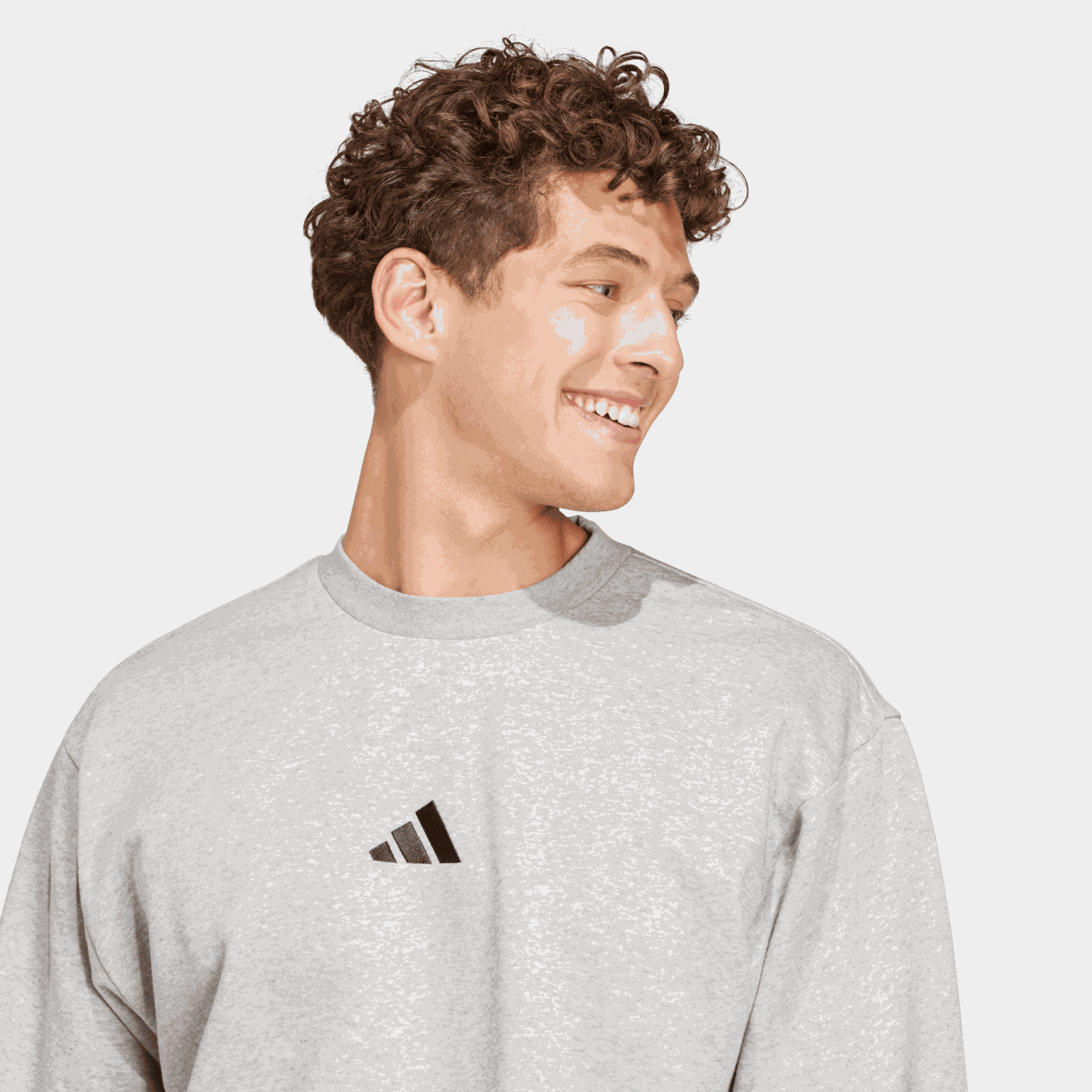 Essentials Feelcozy Fleece Sweatshirt, genser, herre - full image 4