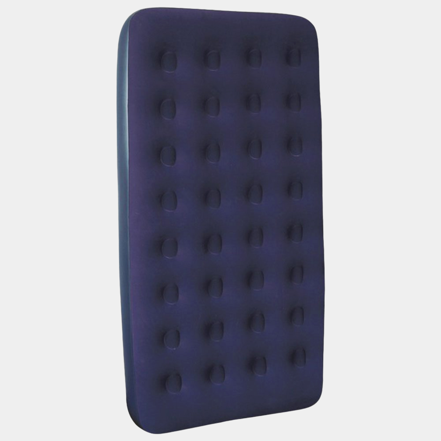Single Size Flocked Coil Beam Air Bed, luftmadrass - full image 1