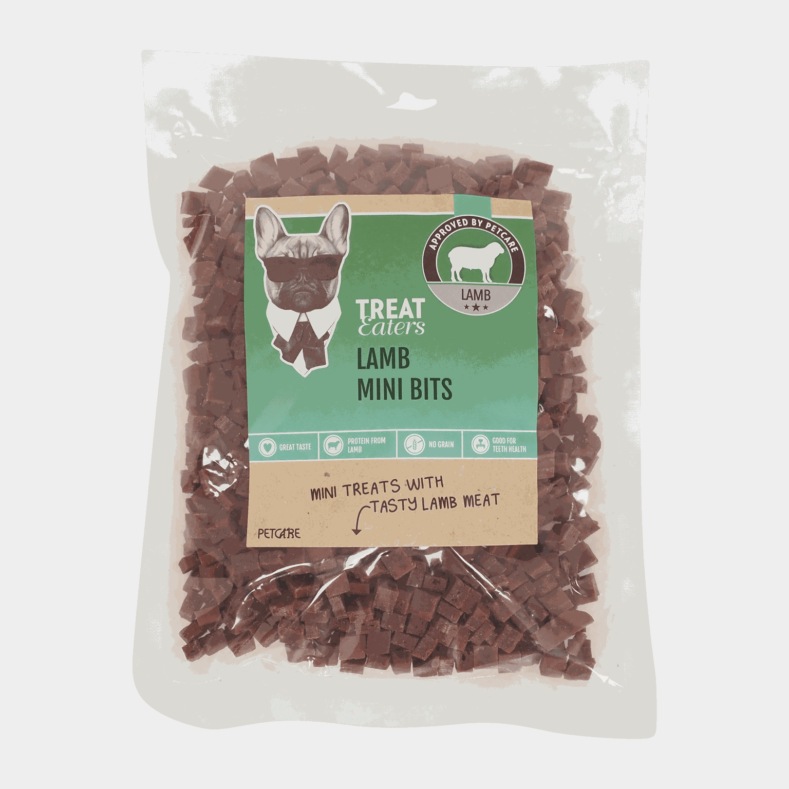 Mini Bits Lamb 350g, godbiter til hund - full image 1
