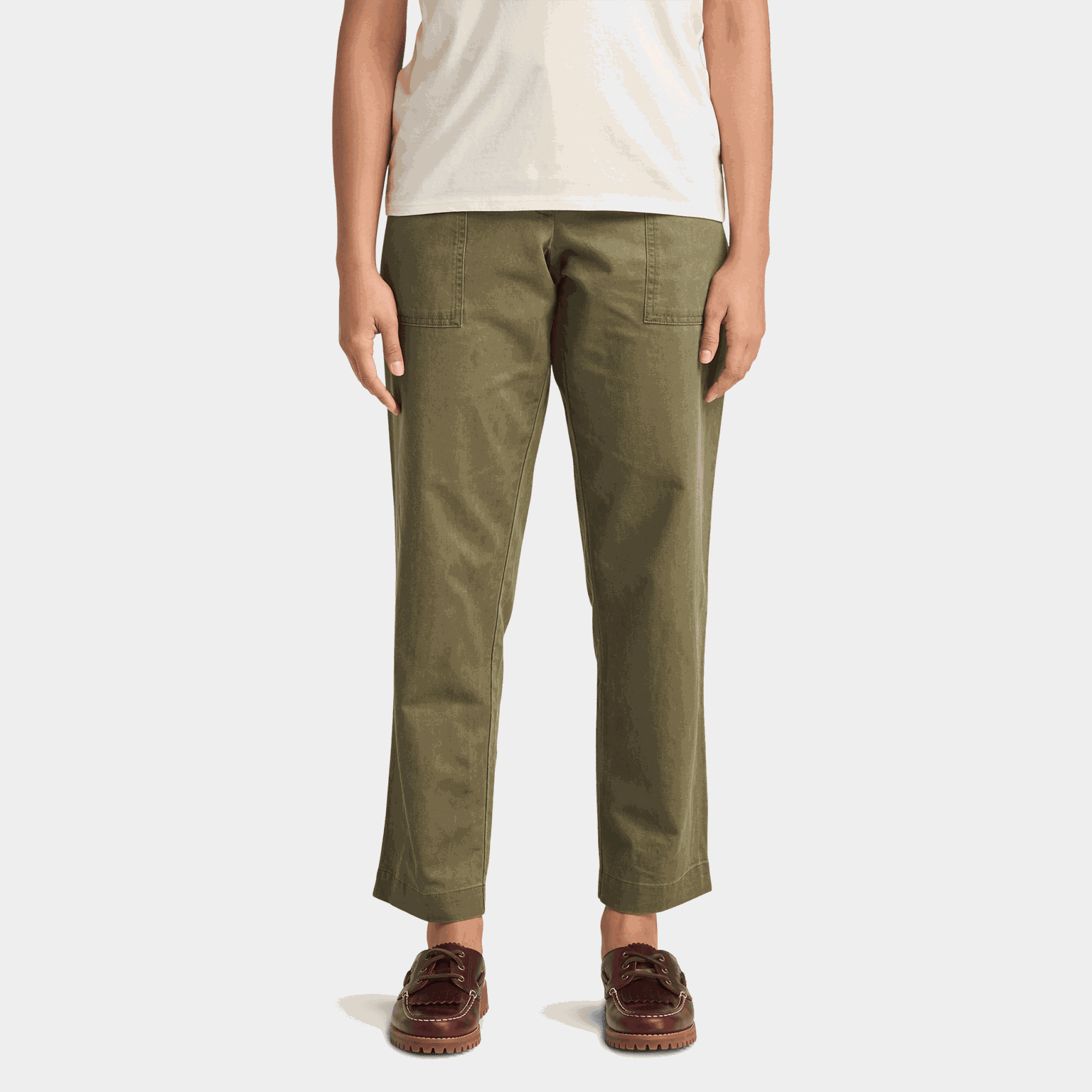Linen Utility Fatigue P, bukser, dame - full image 1