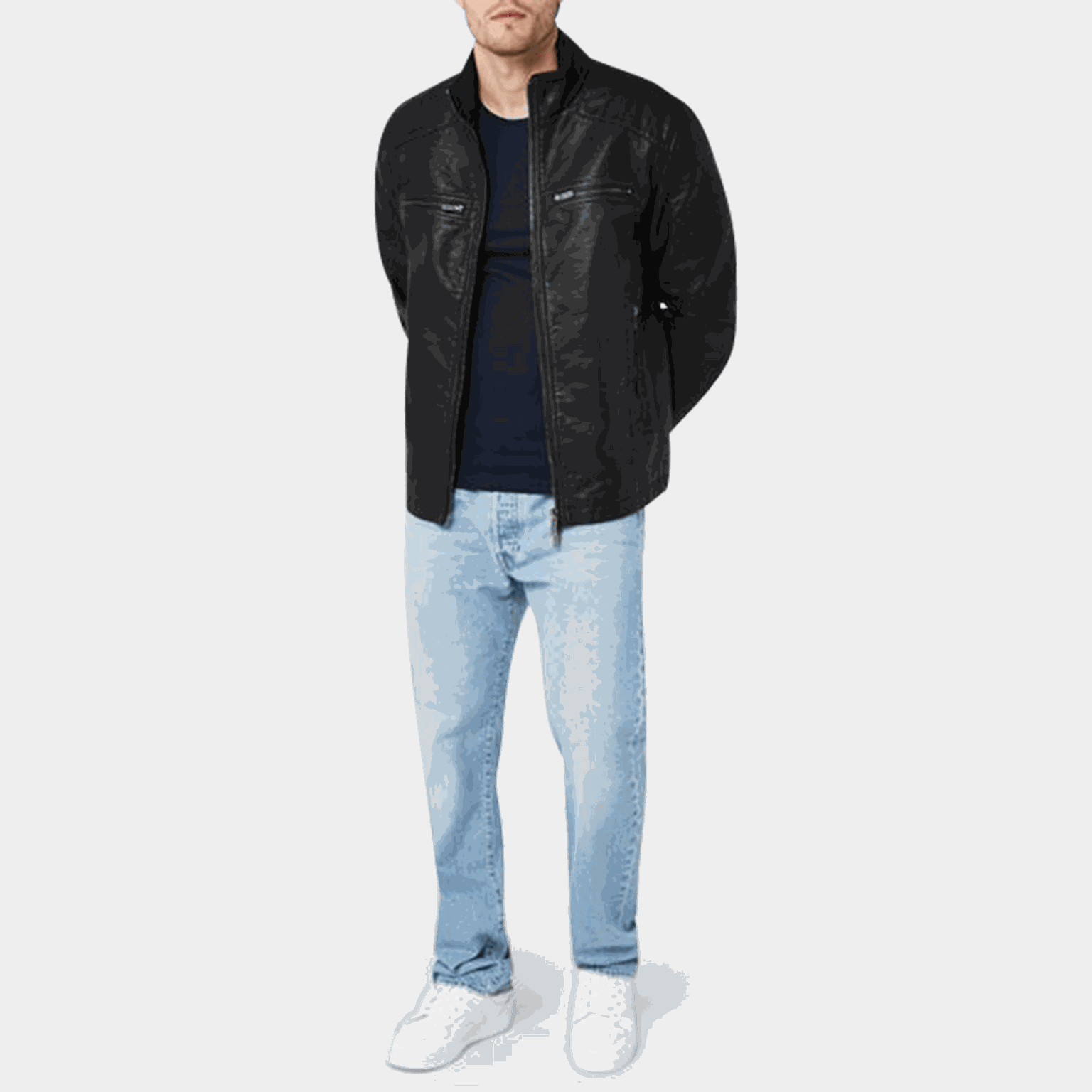 PU Jacket, jakke, herre - full image 1