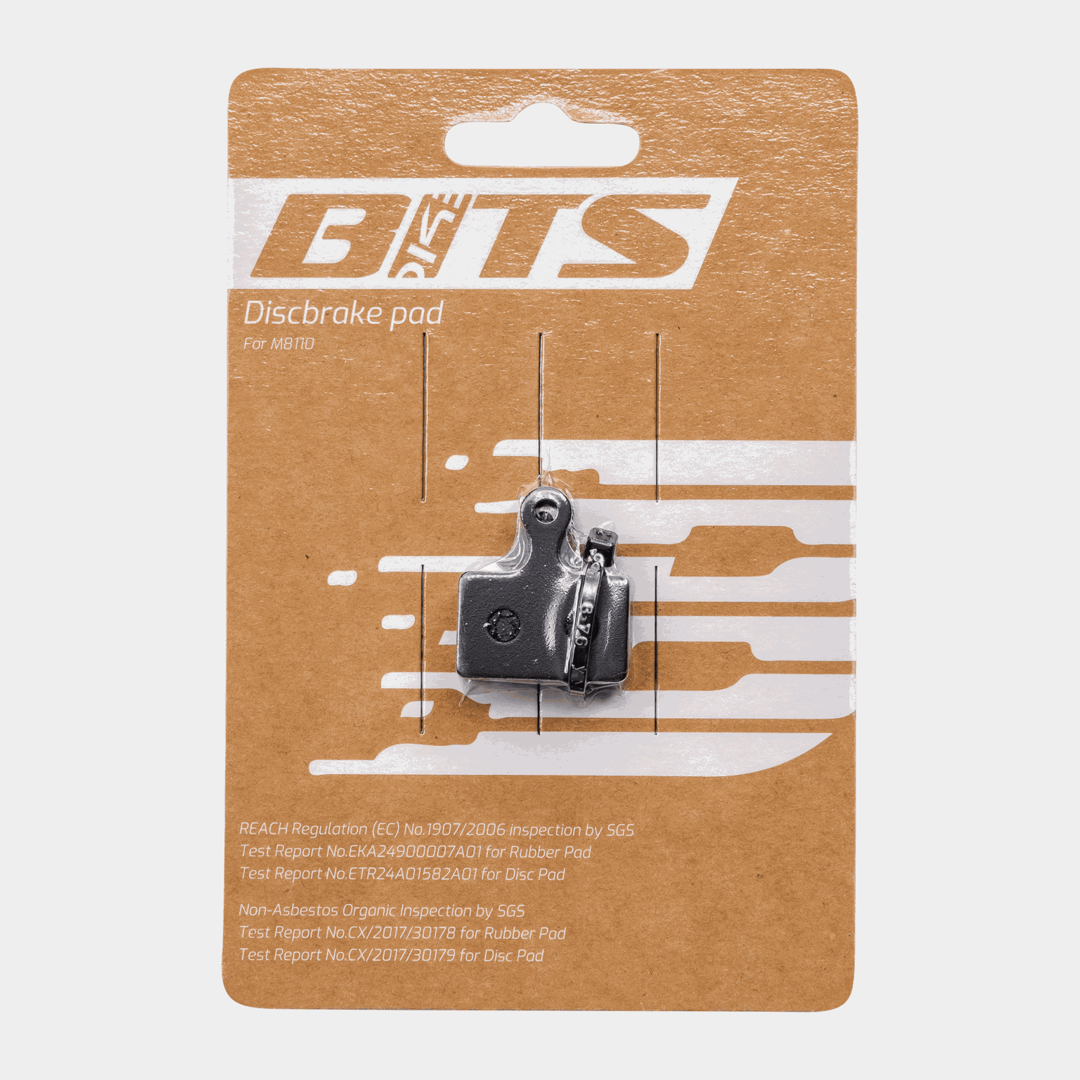 Discbrake pad for M6100, Skivebremsekloss - full image 1