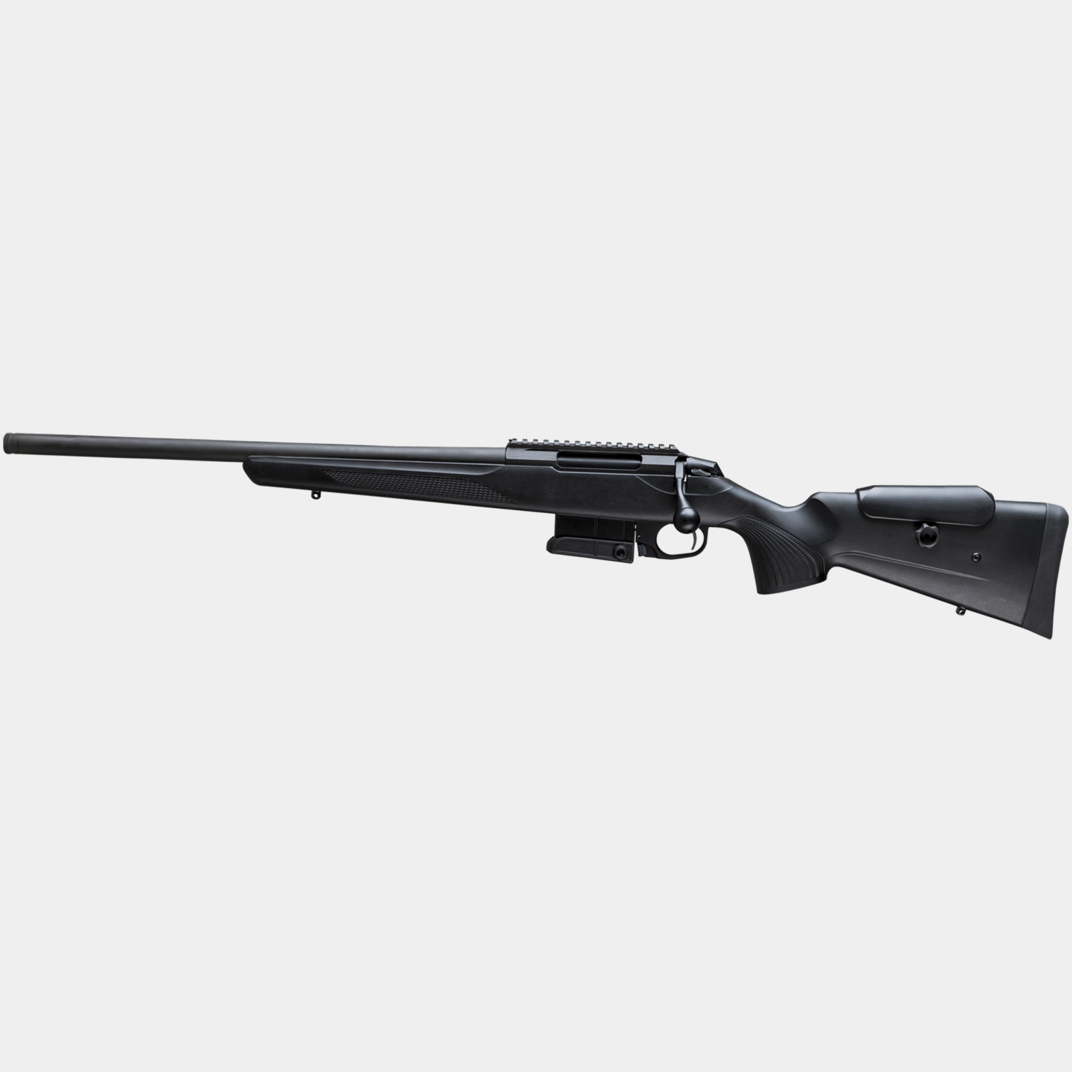 Tikka T3x CTR 308W, justerbar kolv, gängad 5/8-24, 20" pipa, vänster, Blued - full image 1