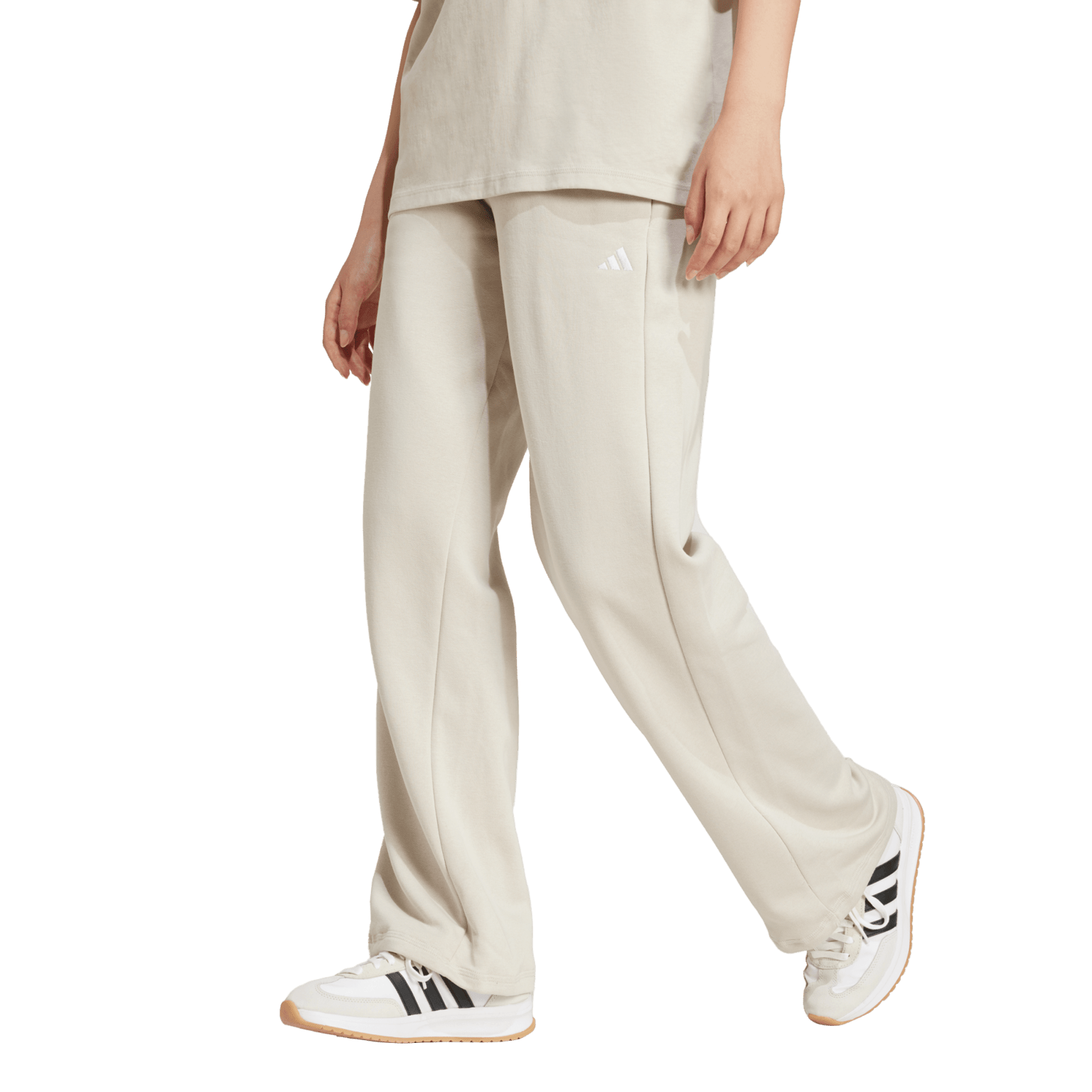 adidas Essentials Small Logo Feel Cozy Open Hem, joggebukse, dame
