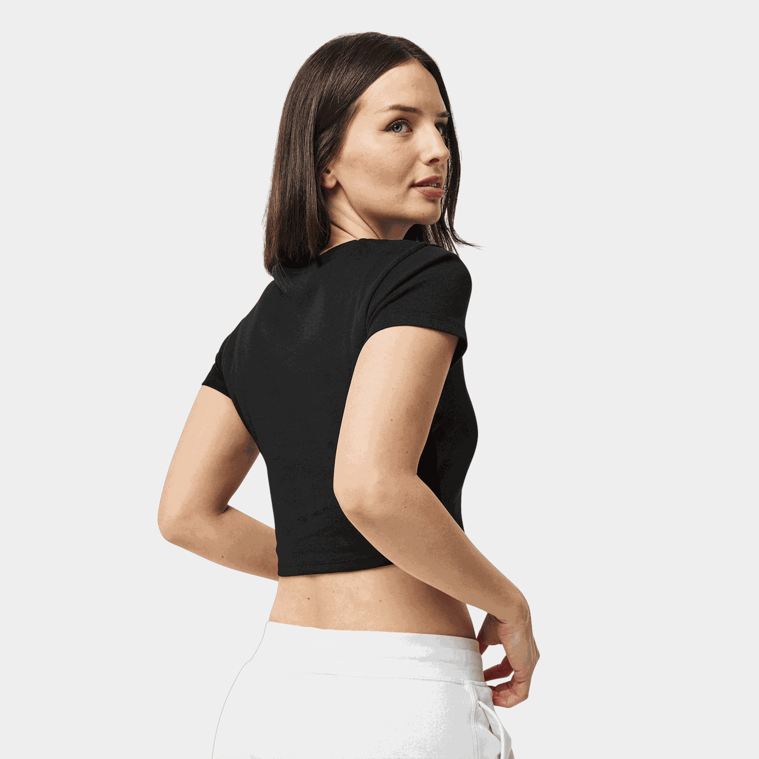Crop Top Tee, kort t-skjorte, dame - full image 2