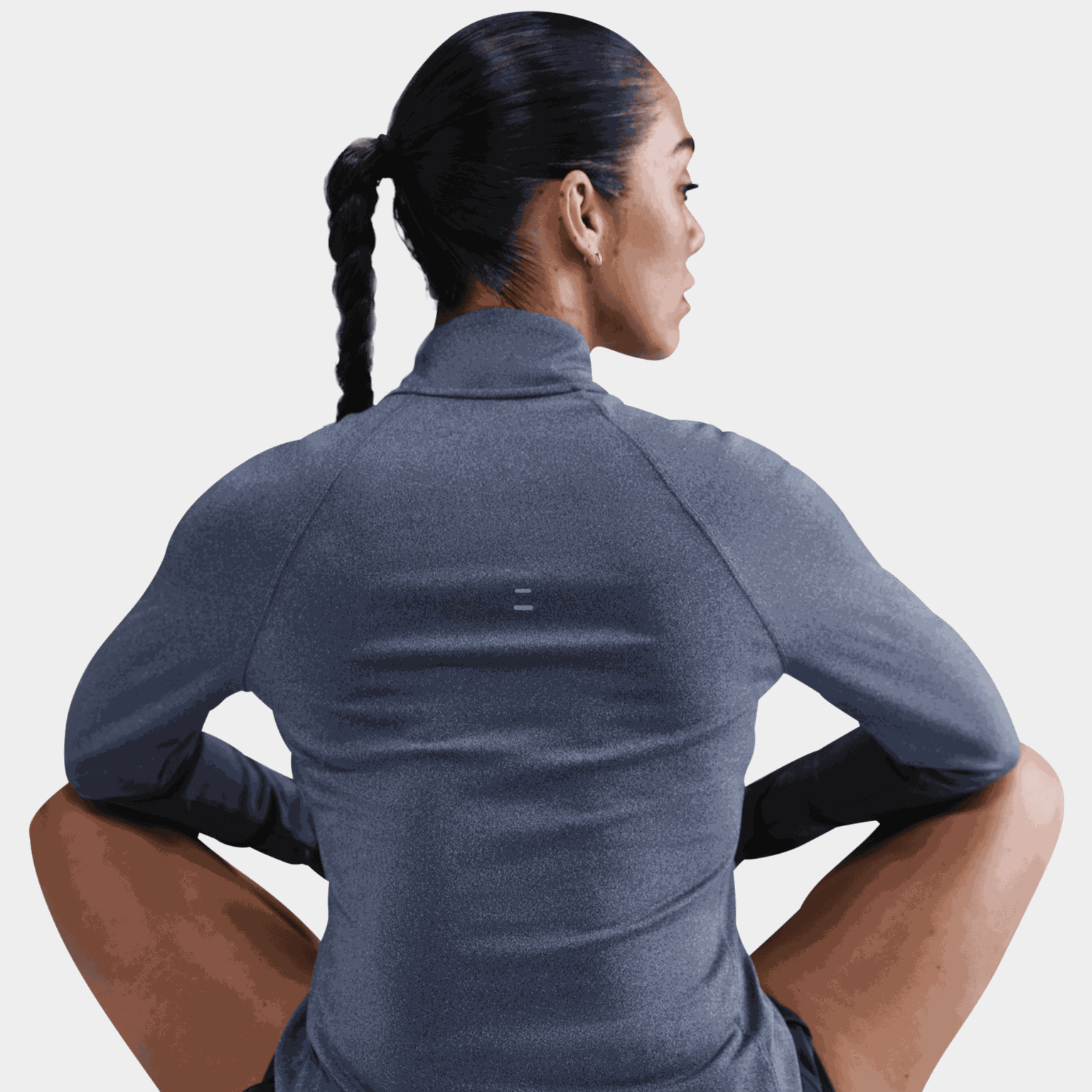Tempo Dri-FIT 1/4 Zip Top, treningsgenser, dame - full image 2