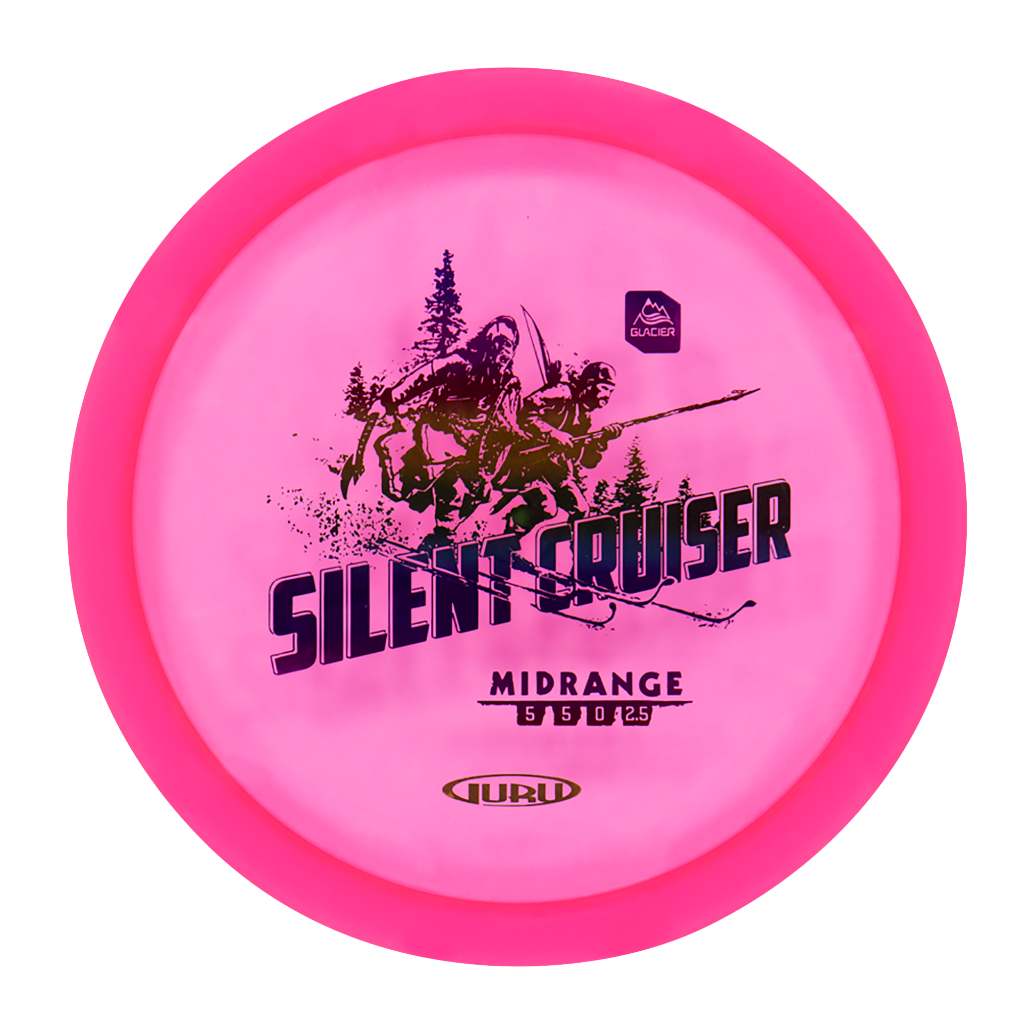 Guru Glacier Line Midrange Silent Cruiser, 170-175g, midrange frisbeegolf