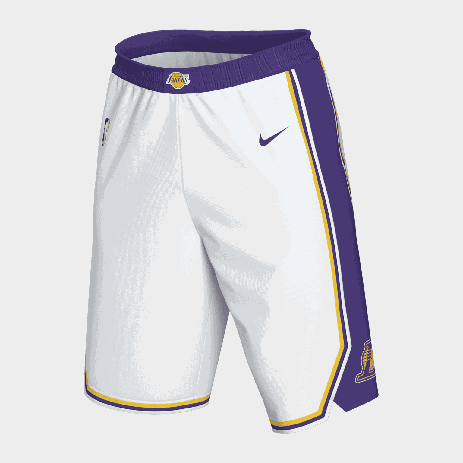 Los Angeles Lakers Swingman Shorts, basketball shorts, voksen - full image 1
