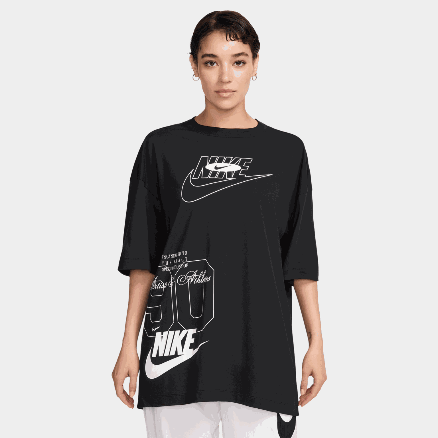 Dance Oversized T-shirt, t-skjorte, dame - full image 1