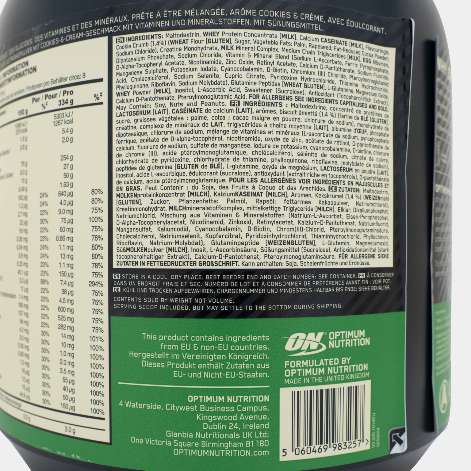 Serious Mass 2727 g, proteinpulver - full image 4