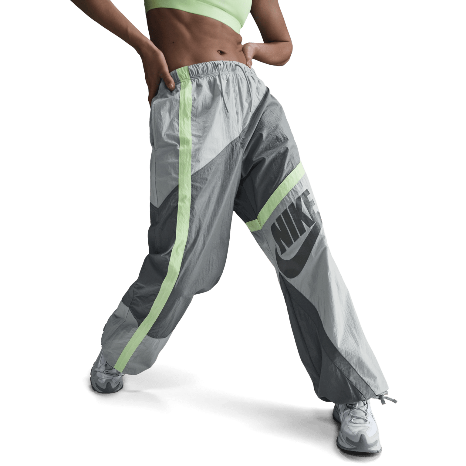 Nike Mid-Rise Loose Woven Pants, bukse, dame