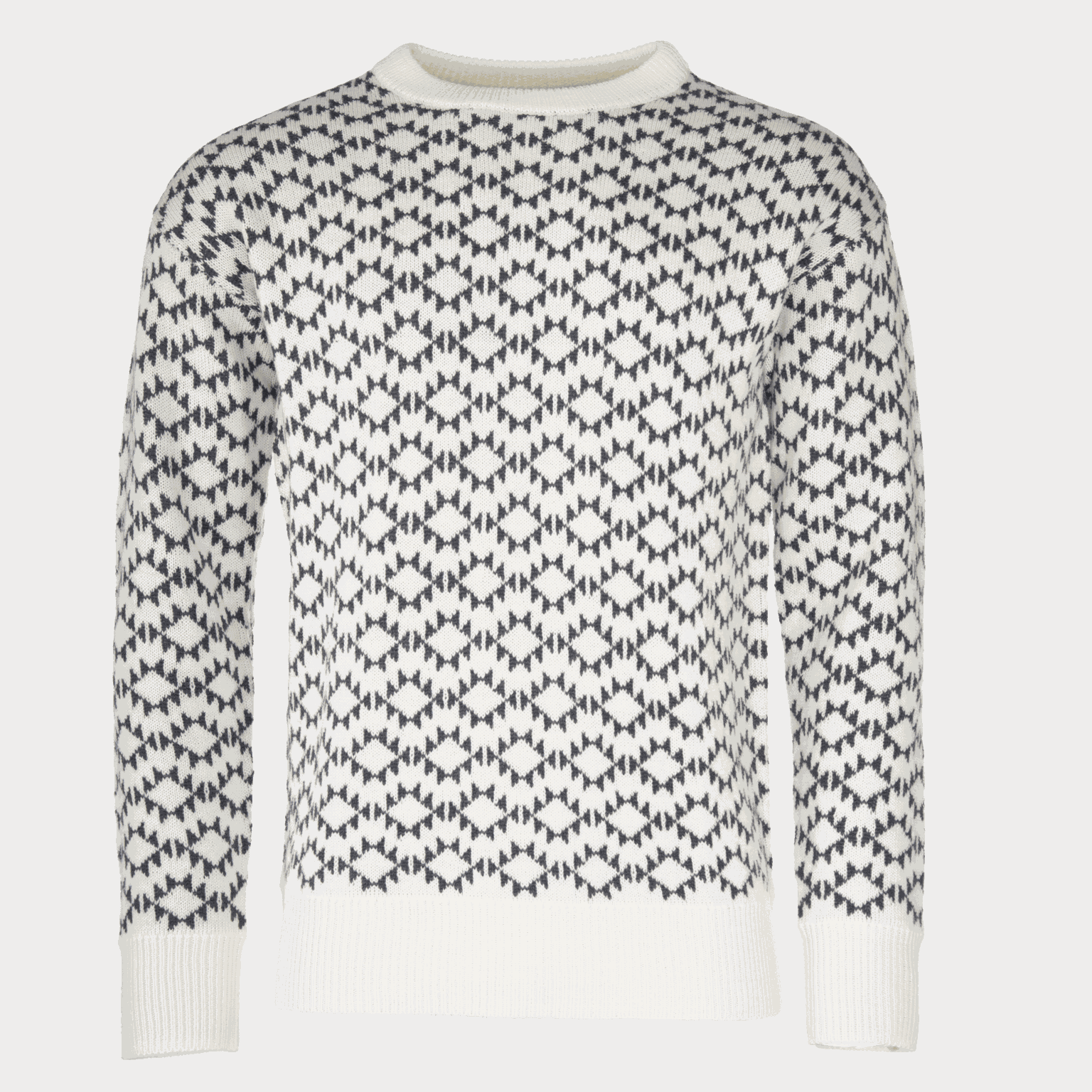 Jokkmokk Wool Solid Sweater, ullgenser - full image 1
