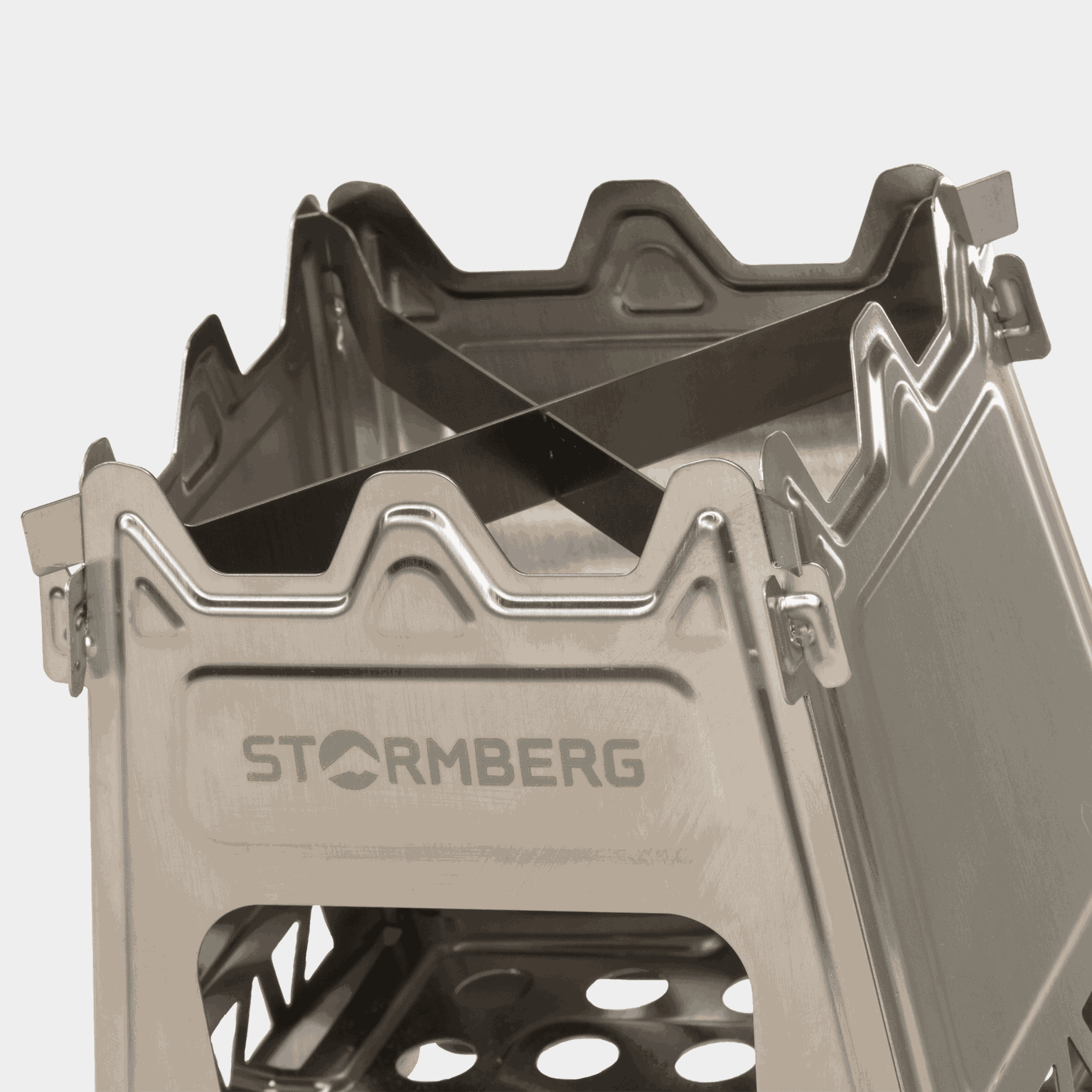 Stainless Steel Wood Stove, kvistbrenner - full image 4