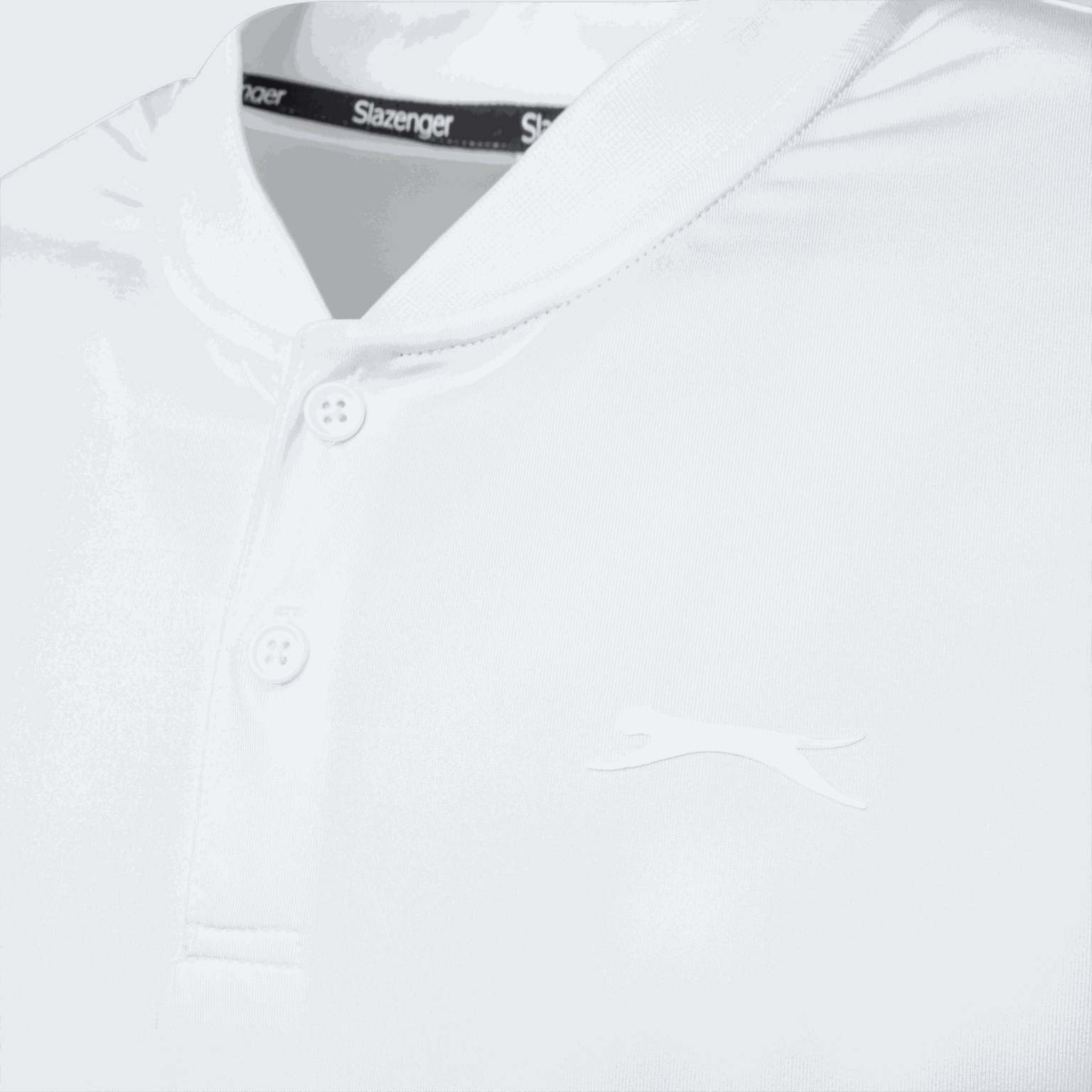 Collarless Polo Shirt, poloskjorte, herre - full image 4