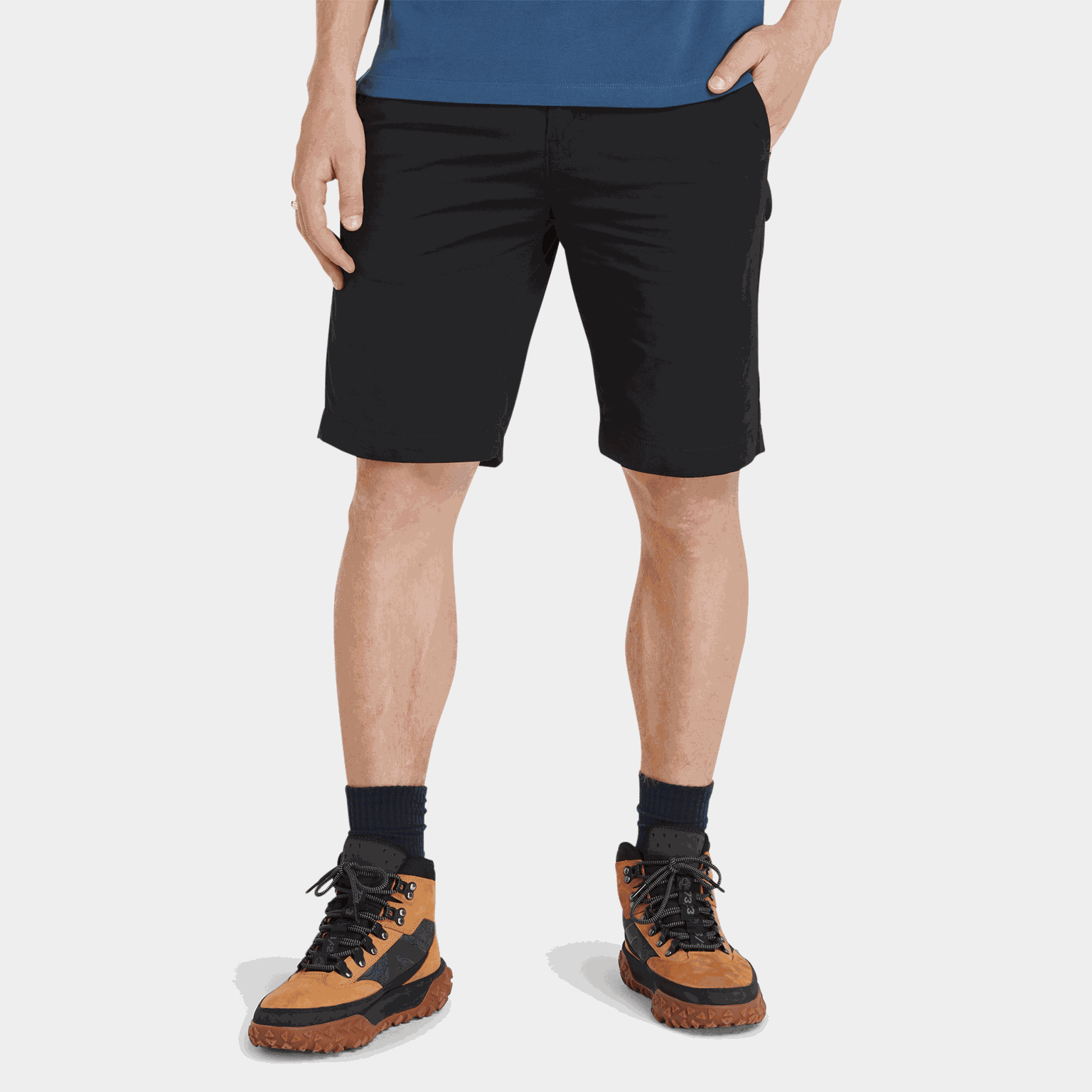 Poplin Chino Short, shorts, herre - full image 1