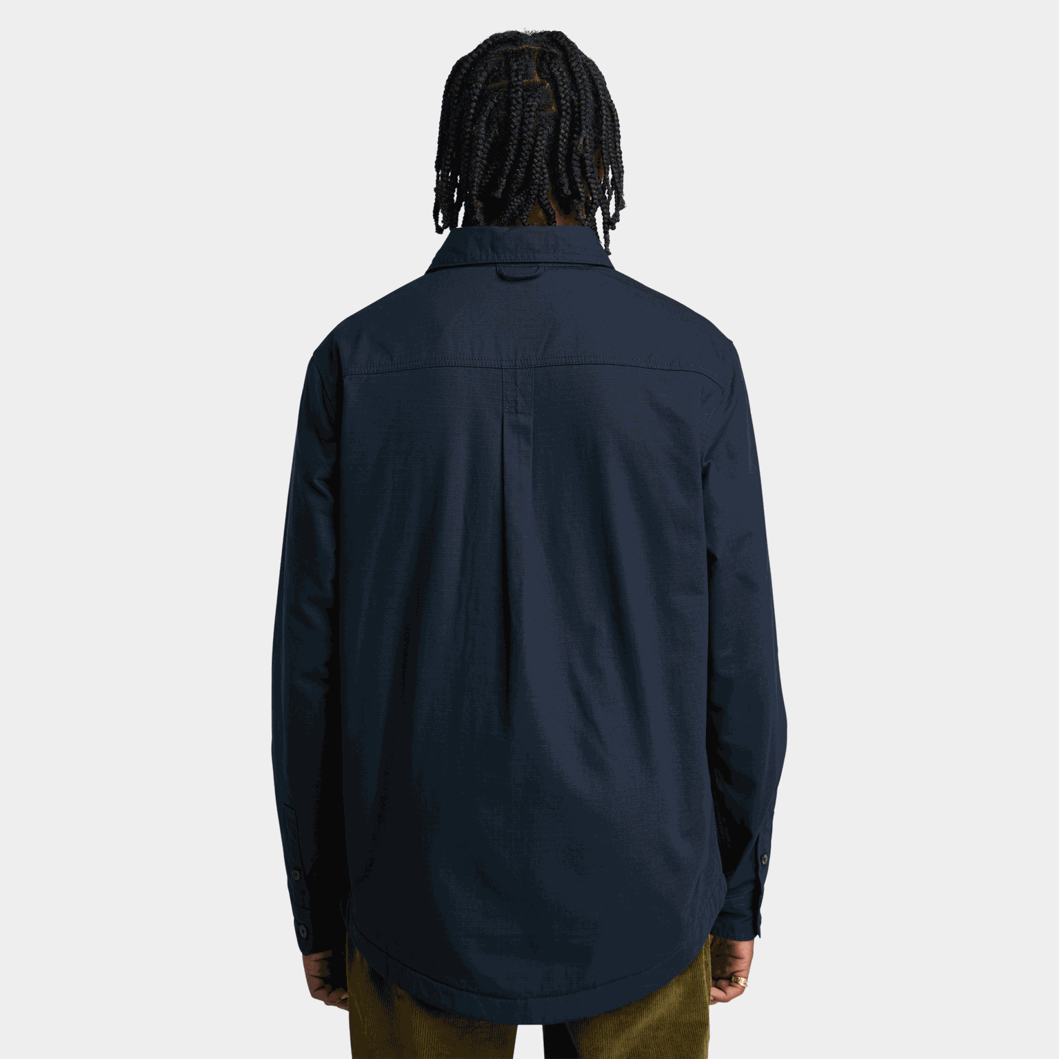 Printed Fleece Lined Sh, jakke, herre - full image 3