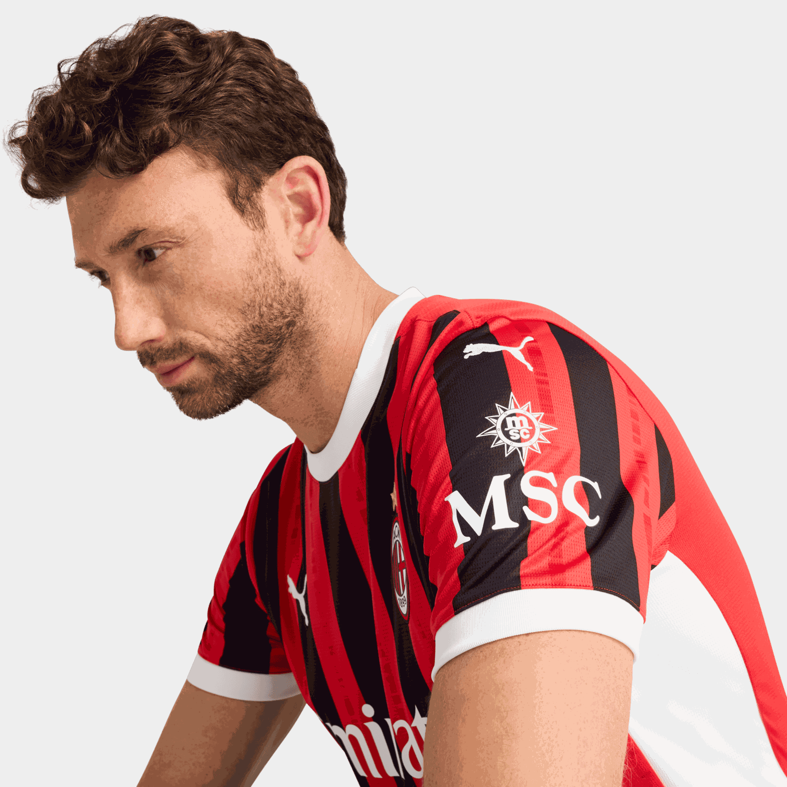AC Milan Home Jersey Replica, fotballdrakt, herre 24/25 - full image 2