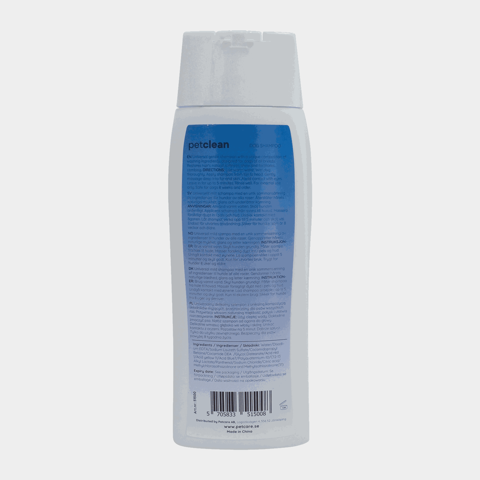 PetClean Dog Shampoo, hundesjampo - full image 2