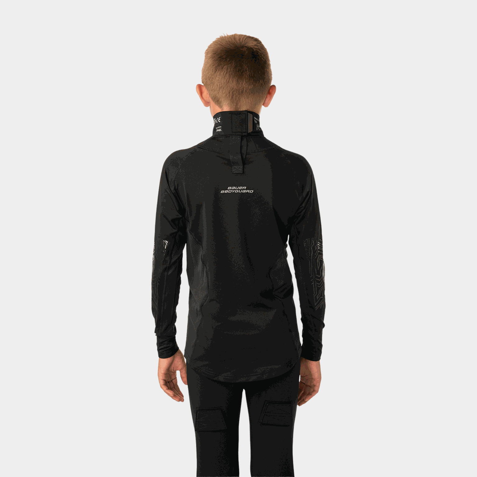 S25 Bauerbodyguard Neckprotectshirt Yth 26/27, beskyttelsesdrakt, barn - full image 4